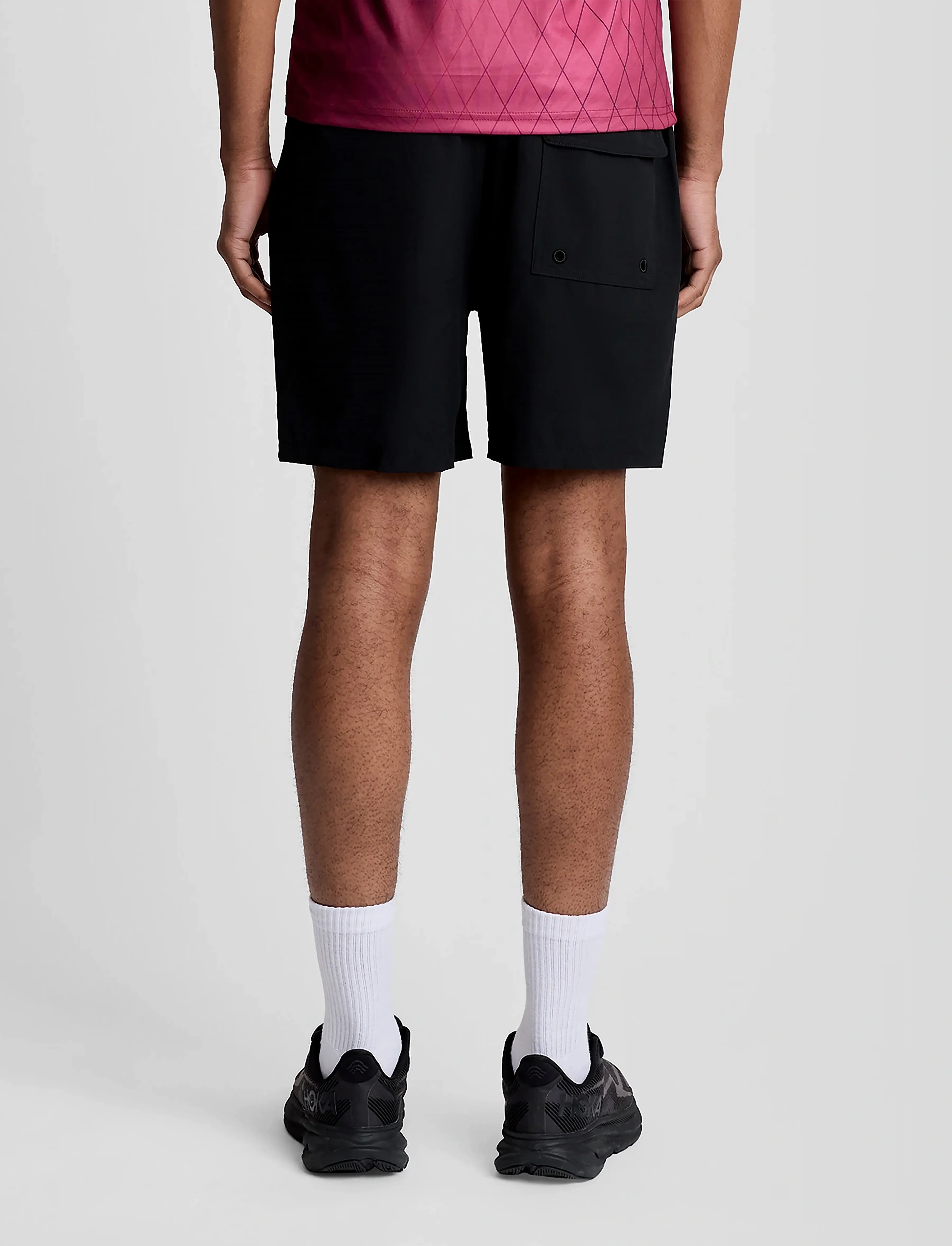 Lyle & Scott Sport - SPORTS SWIM SHORT - badebukser - jet black - 3