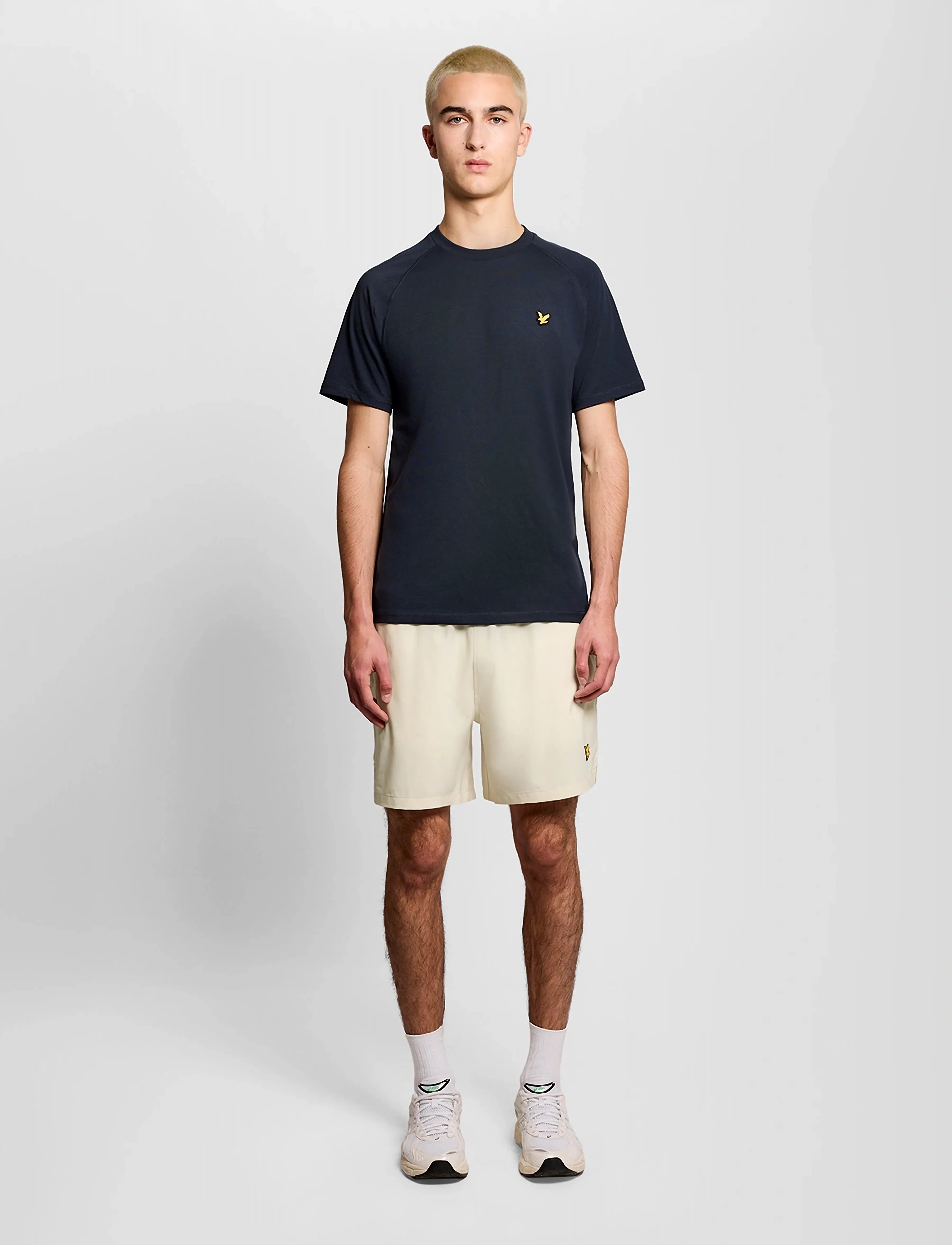 Lyle & Scott Sport Sports Swim Short, L, Bademode, Creme - Shorts, Männerswear