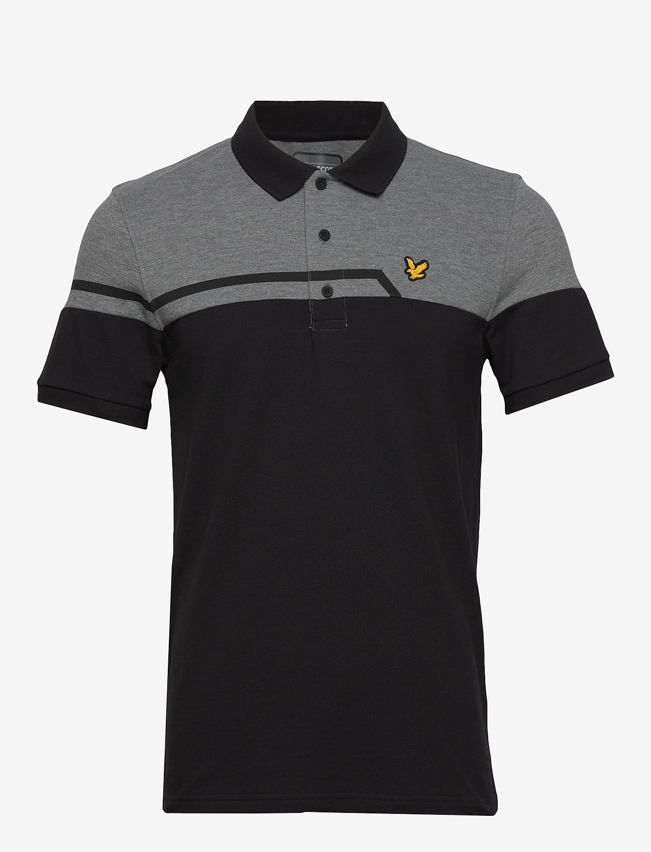 Lyle & Scott Sport - Block Polo - true black - 0