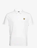 Jacquard Polo Shirt - WHITE