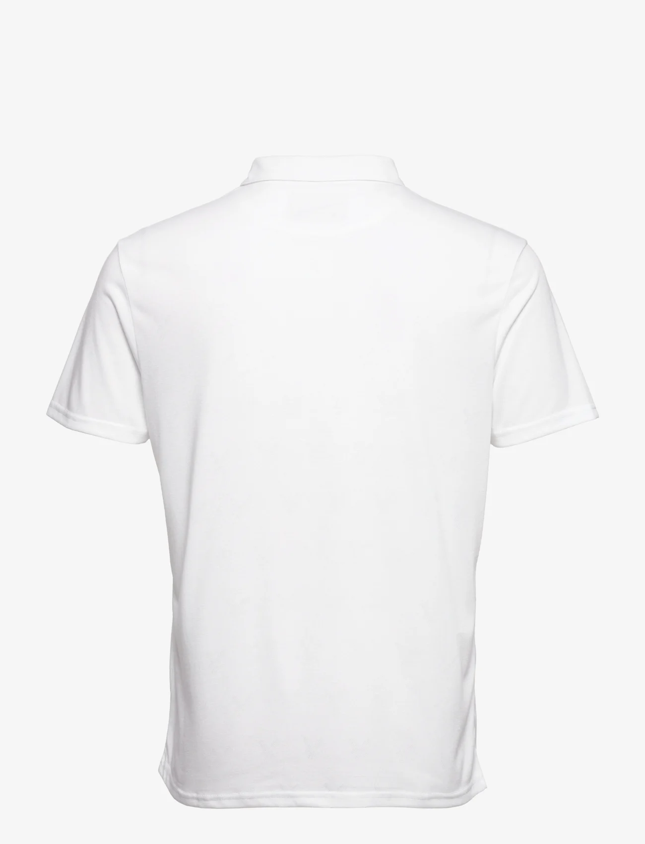 Lyle & Scott Sport - Jacquard Polo Shirt - kortærmede poloer - white - 1