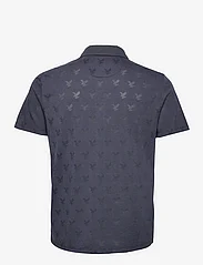 Lyle & Scott Sport - Jacquard Polo Shirt - kortärmade pikéer - z271 dark navy - 1
