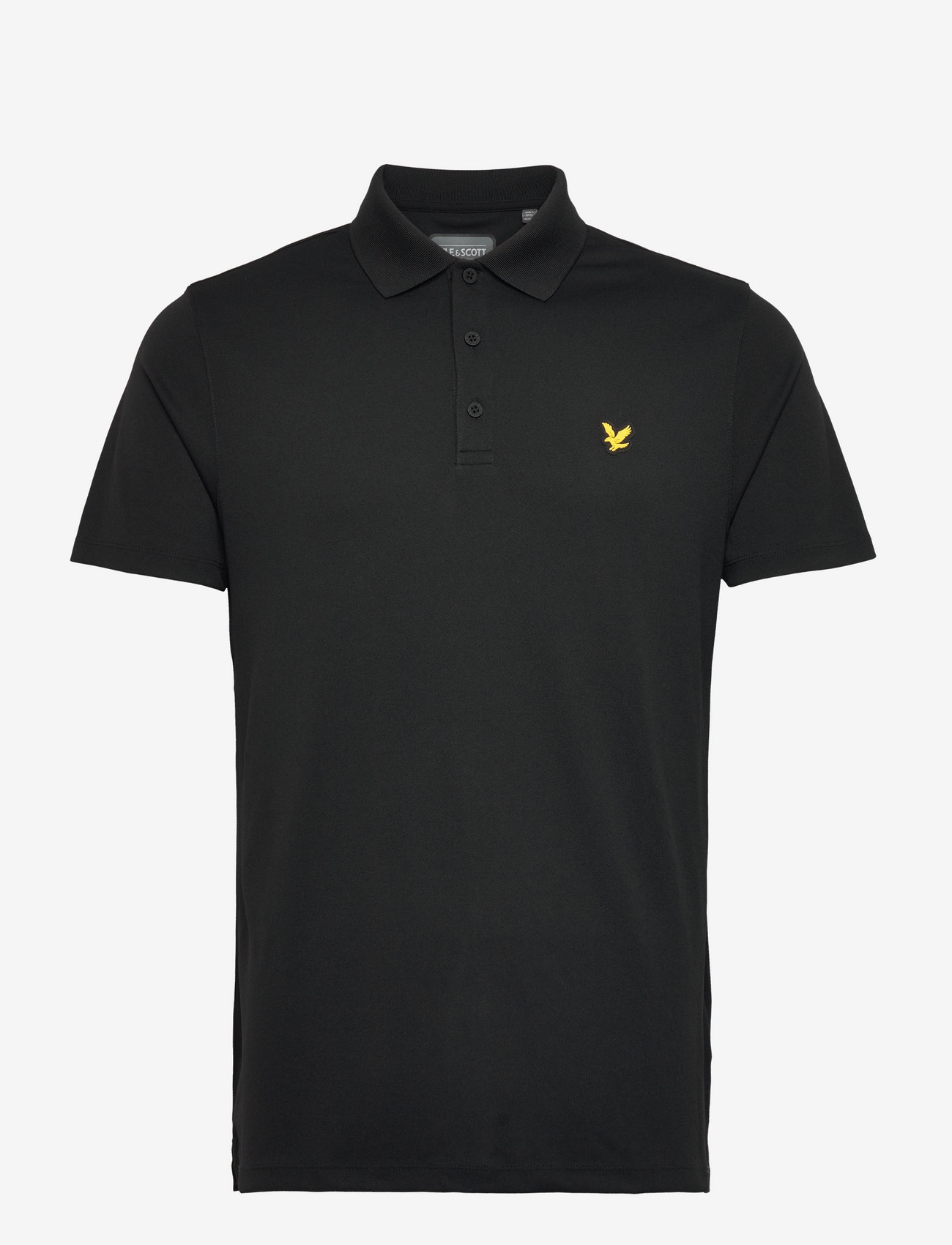 Lyle & Scott Sport - Golf Tech Polo Shirt - kortærmede poloer - jet black - 0