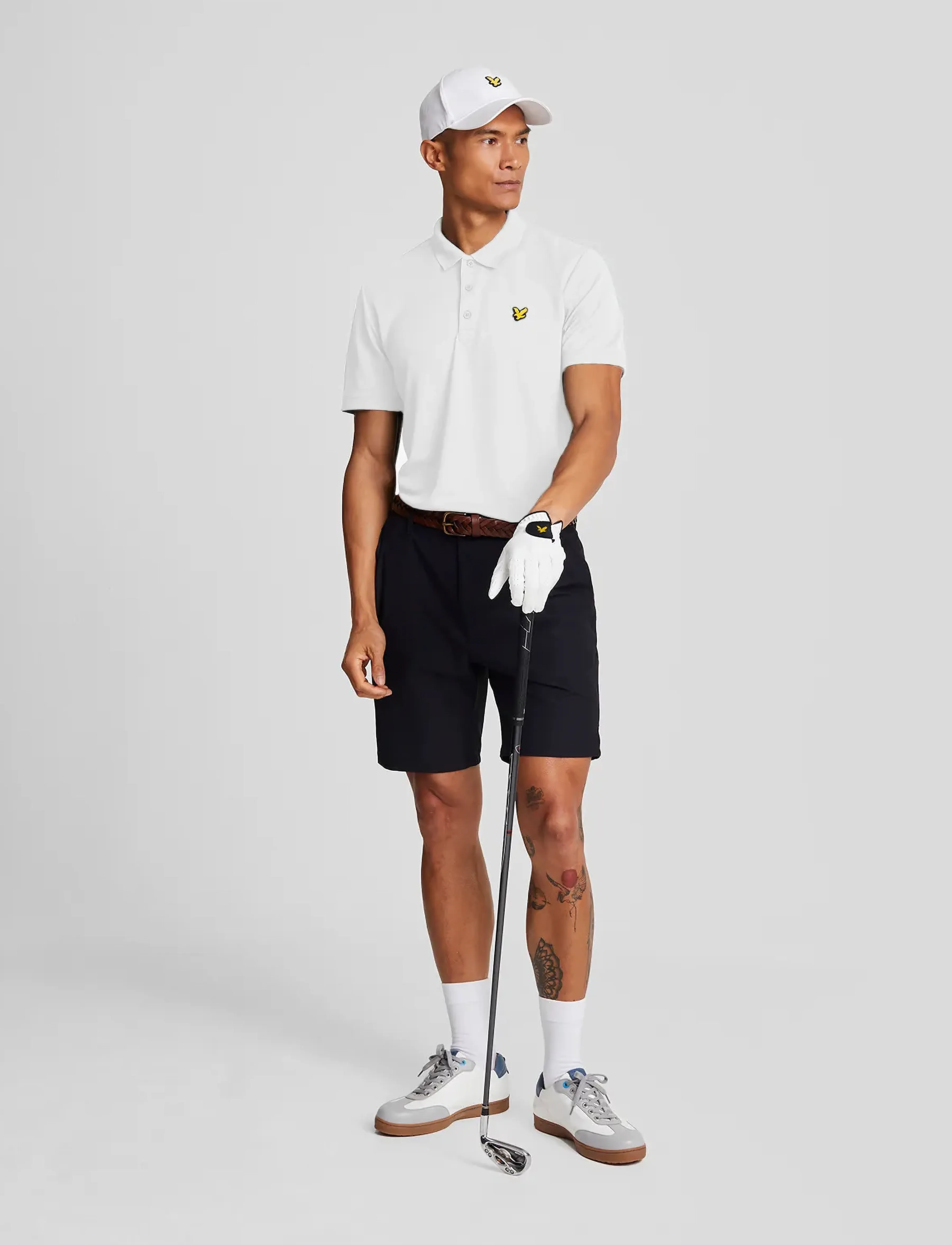 Lyle & Scott Sport - Golf Tech Polo Shirt - poloshirts - 626 white - 4