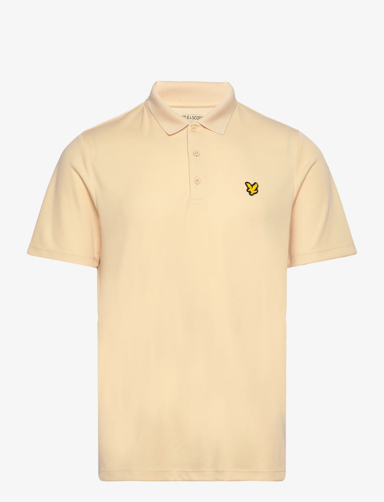 Lyle & Scott Sport - Golf Tech Polo Shirt - short-sleeved polos - x183 sand dune - 0