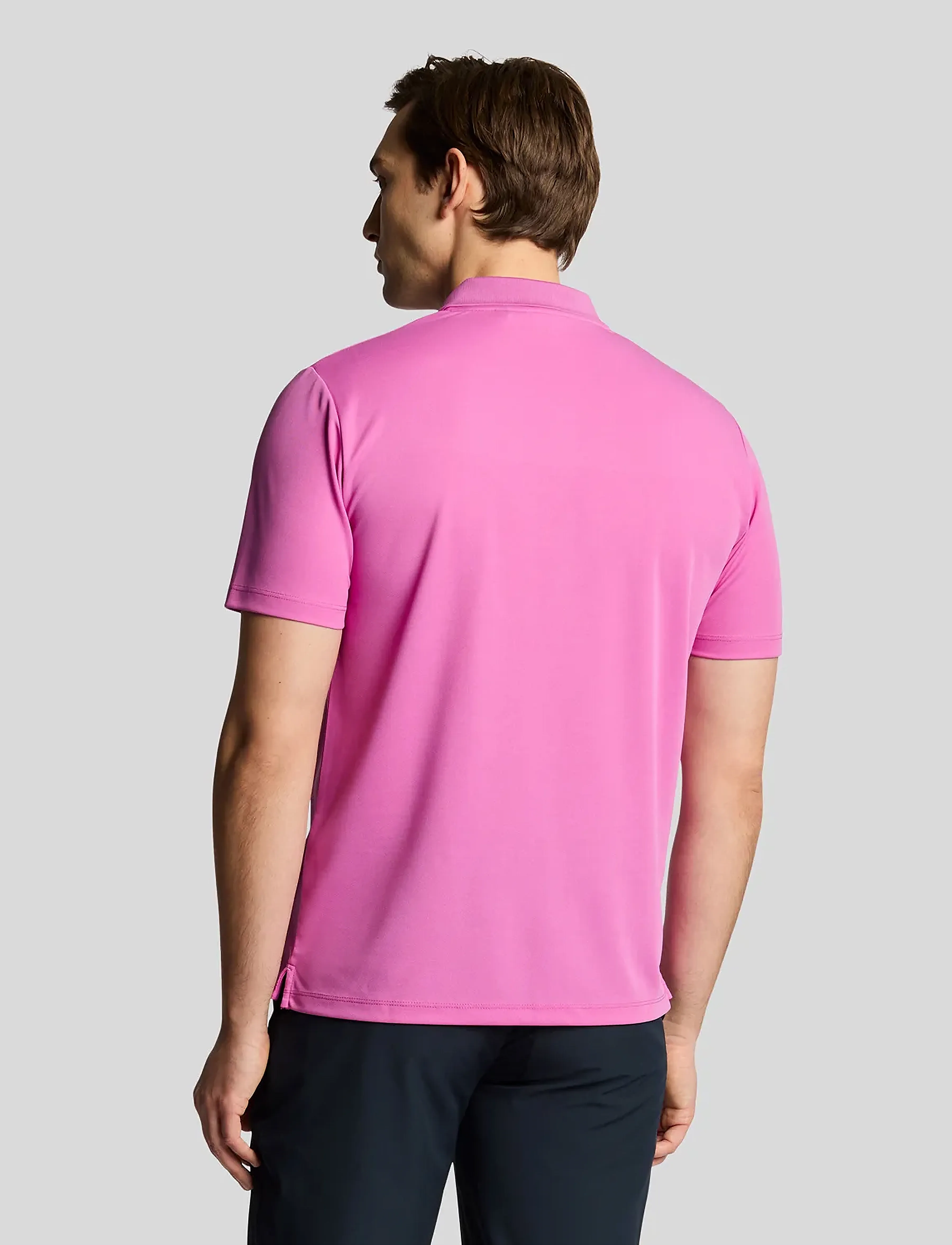 Lyle & Scott Sport - Golf Tech Polo Shirt - poloshirts - x521 contour pink - 3