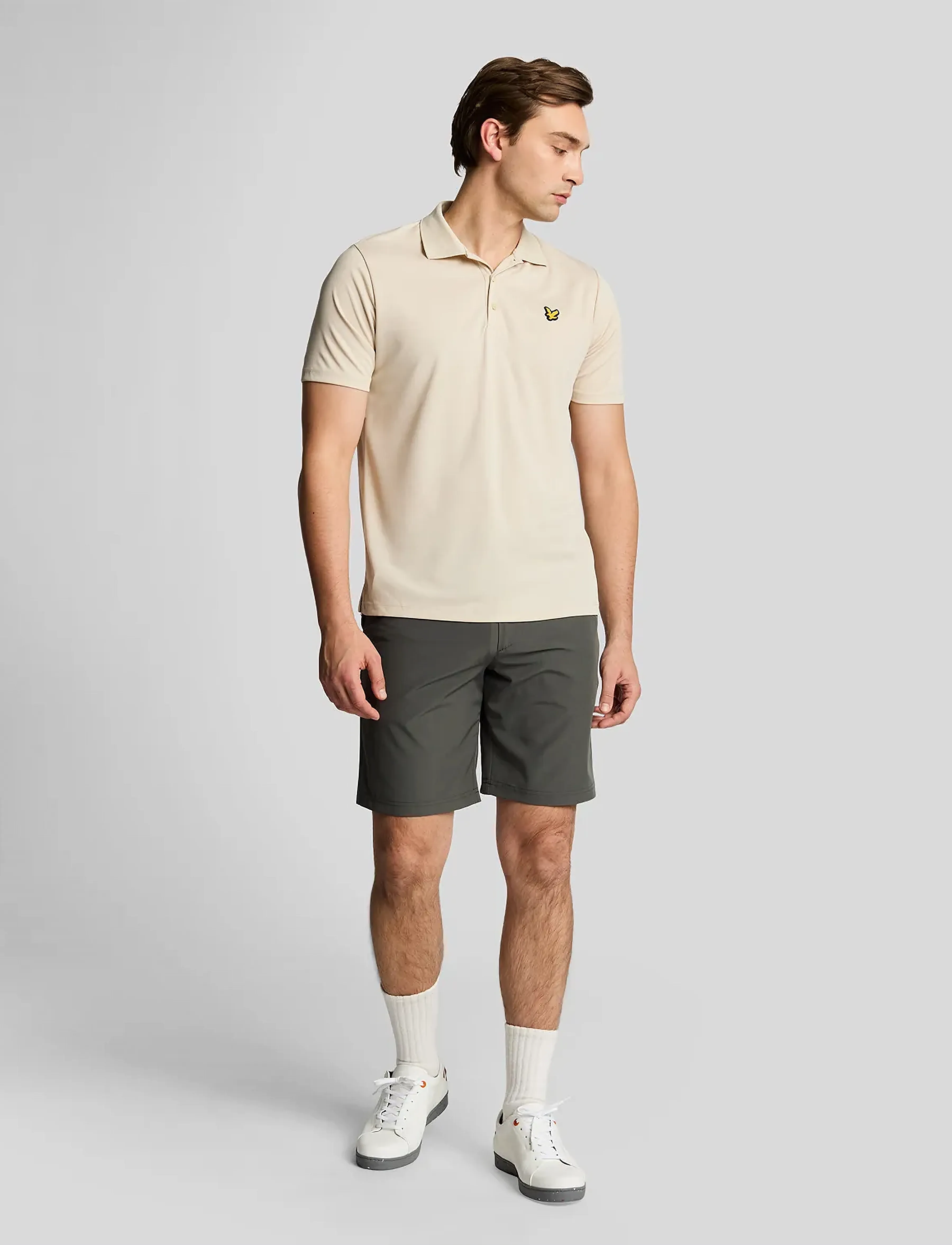 Lyle & Scott Sport - Golf Tech Polo Shirt - koszulki polo - z745 sesame - 4