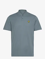 Lyle & Scott Sport - Bomber Collared Polo Shirt - polo marškinėliai trumpomis rankovėmis - x182 iron blue - 0