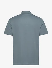 Lyle & Scott Sport - Bomber Collared Polo Shirt - polo marškinėliai trumpomis rankovėmis - x182 iron blue - 1