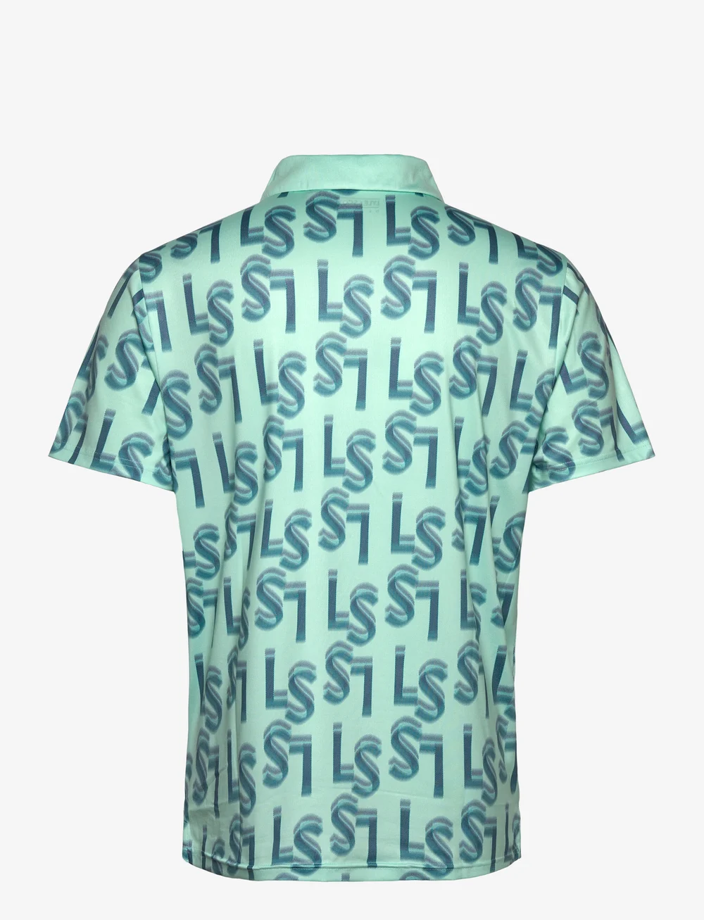Lyle & Scott Sport - LS Monogram Printed Polo Shirt - poloshirts - x519 shoreline - 2