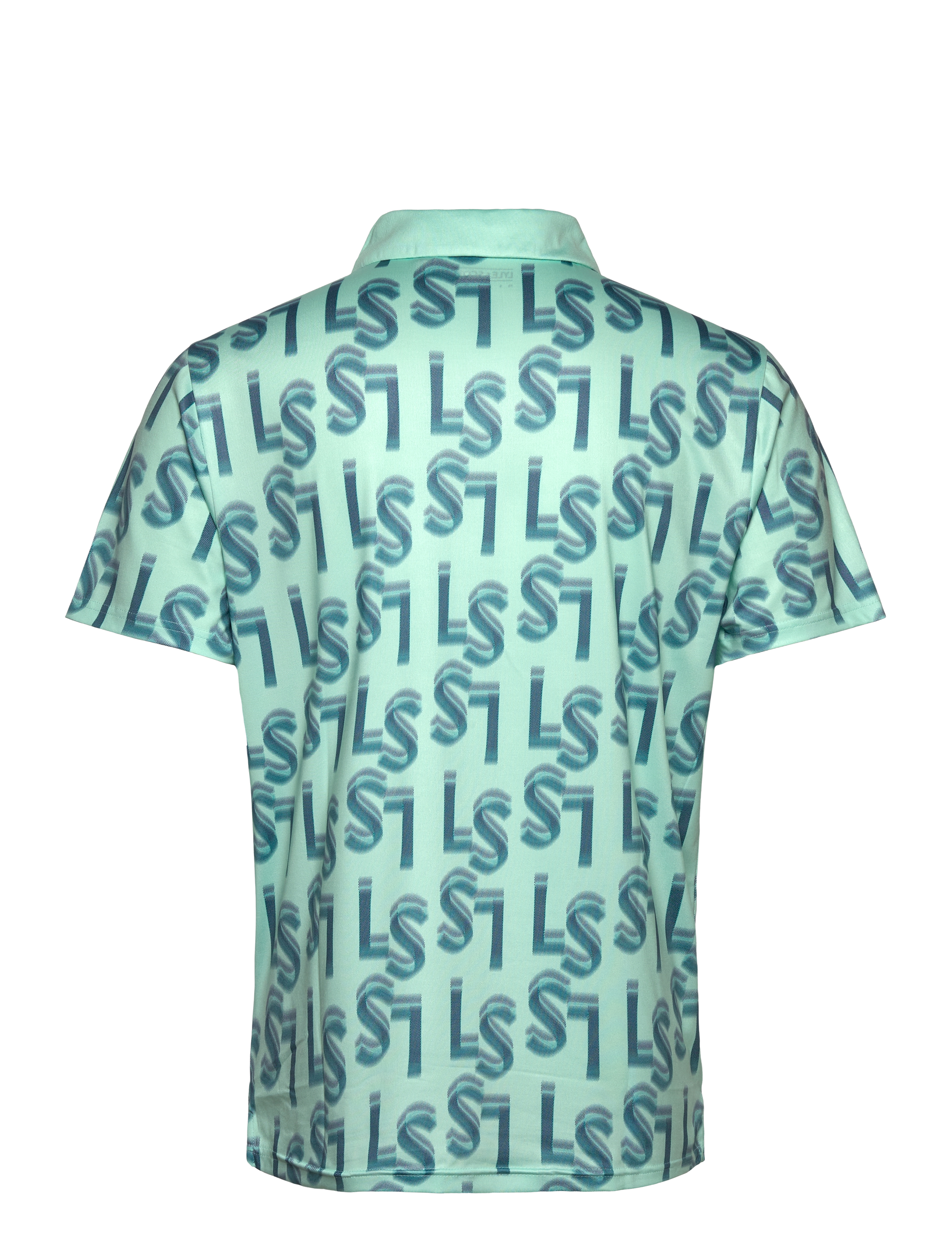 Lyle & Scott Sport - LS Monogram Printed Polo Shirt - poloshirts - x519 shoreline - 2