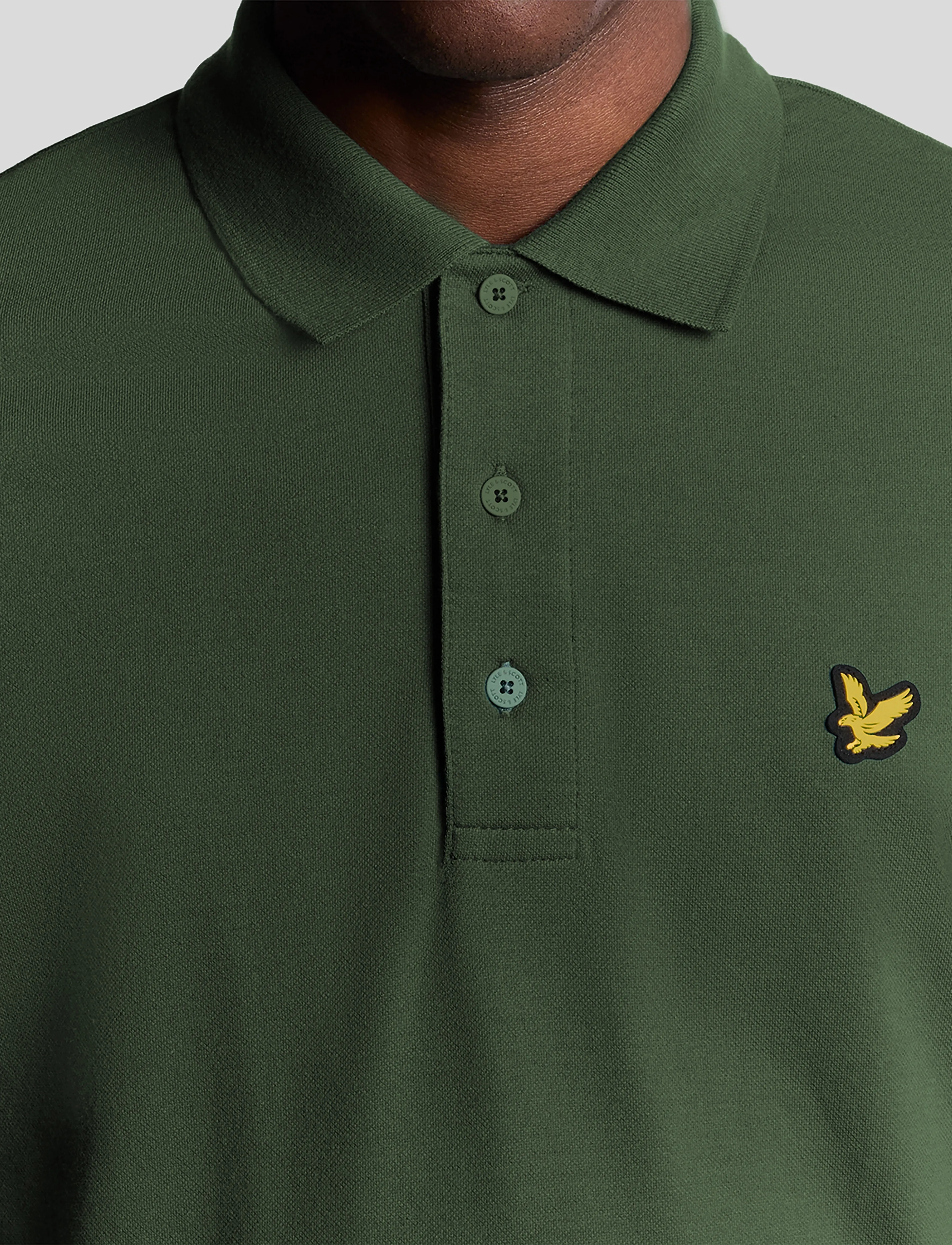Lyle & Scott Sport - Core Polo Shirt - x65 cactus green - 4