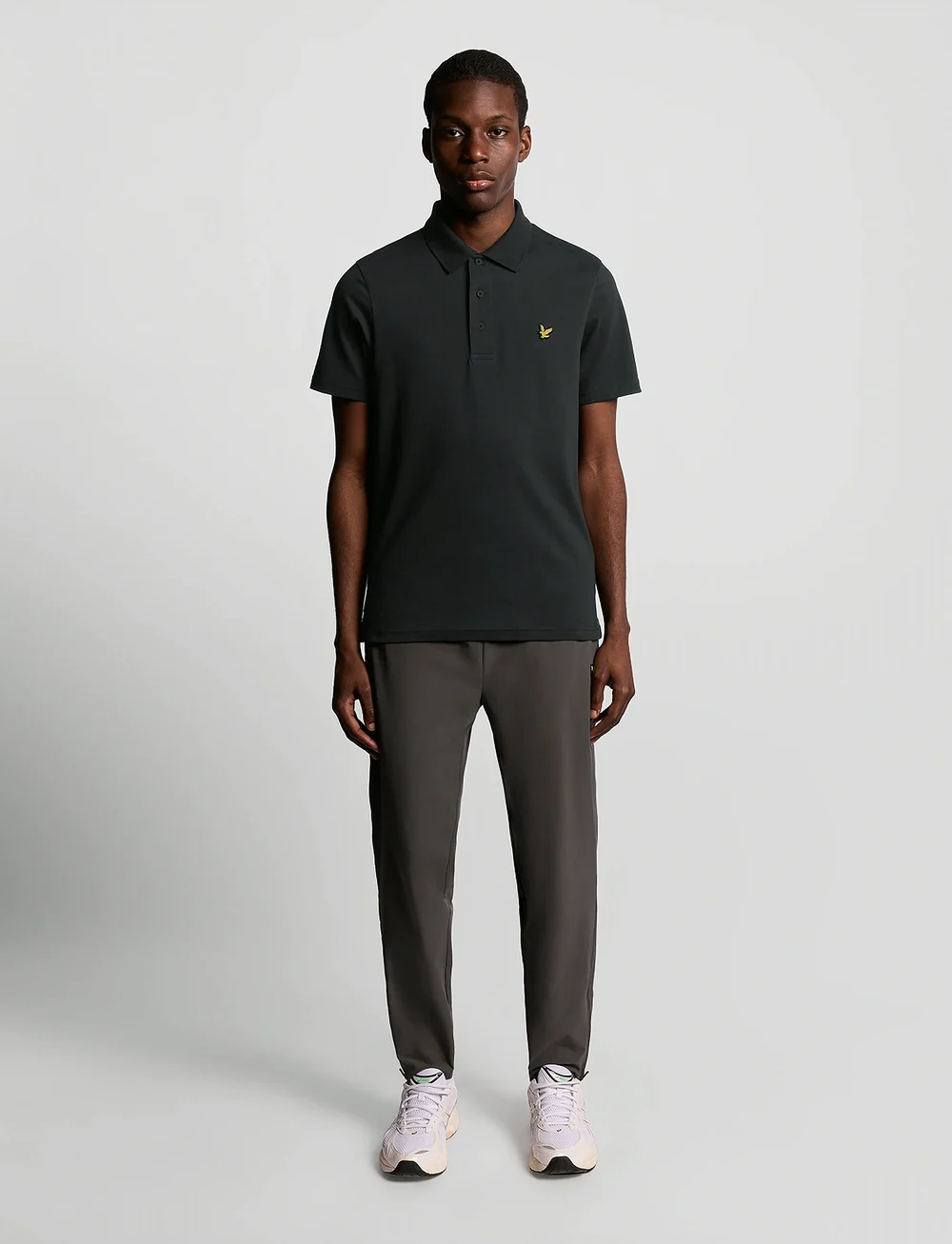 Lyle & Scott Sport - Core Polo Shirt - lühikeste varrukatega polod - z865 jet black - 4