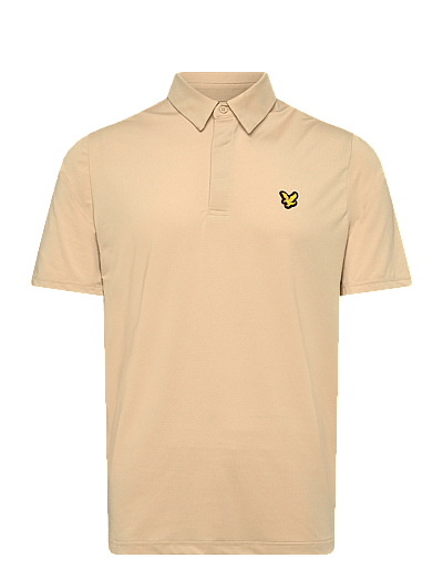 Lyle & Scott Sport Golf Concealed Placket Polo Shirt - Kleidung - X836 MOJAVE / coral