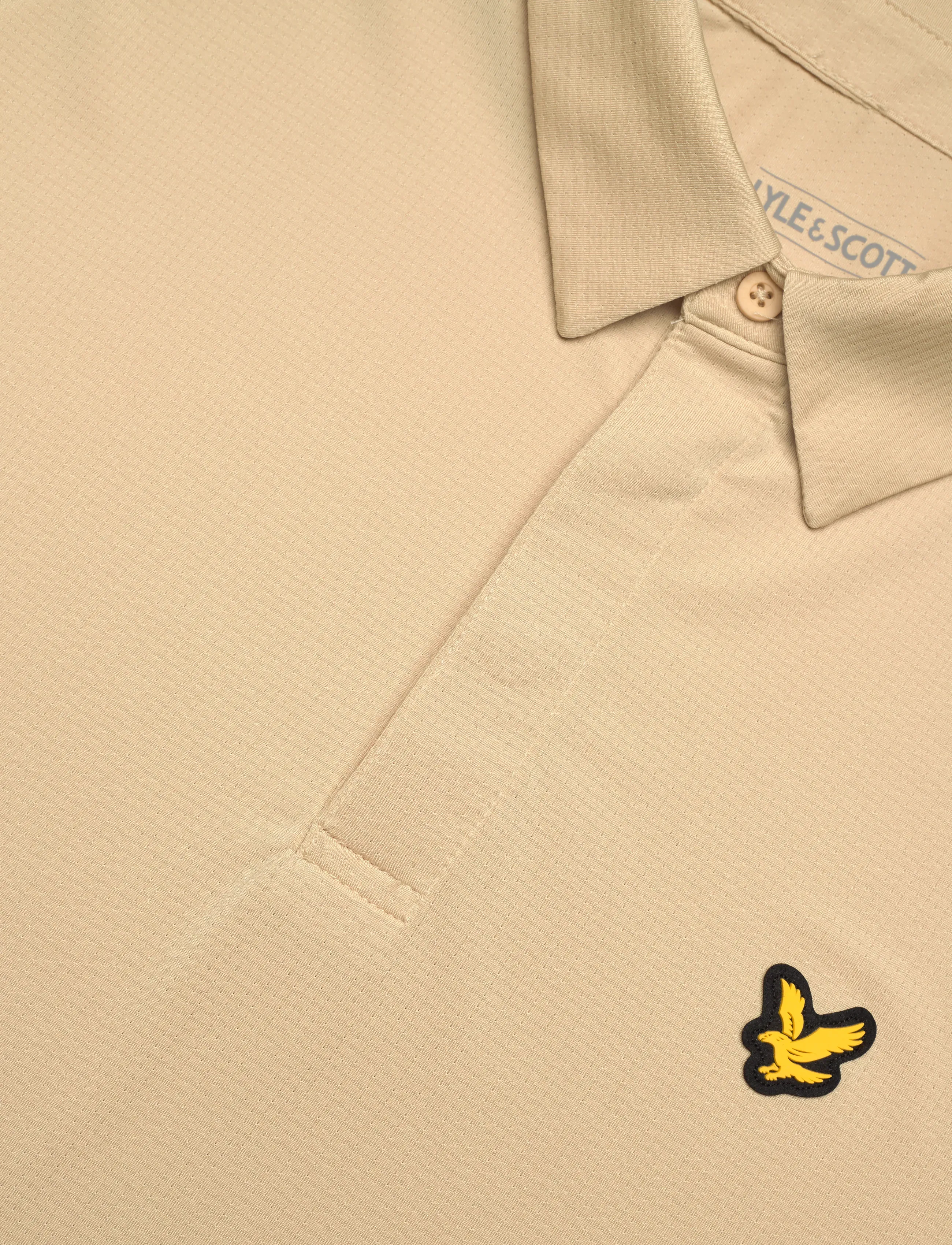 Lyle & Scott Sport - Golf Concealed Placket Polo Shirt - oberteile & t-shirts - x836 mojave - 2