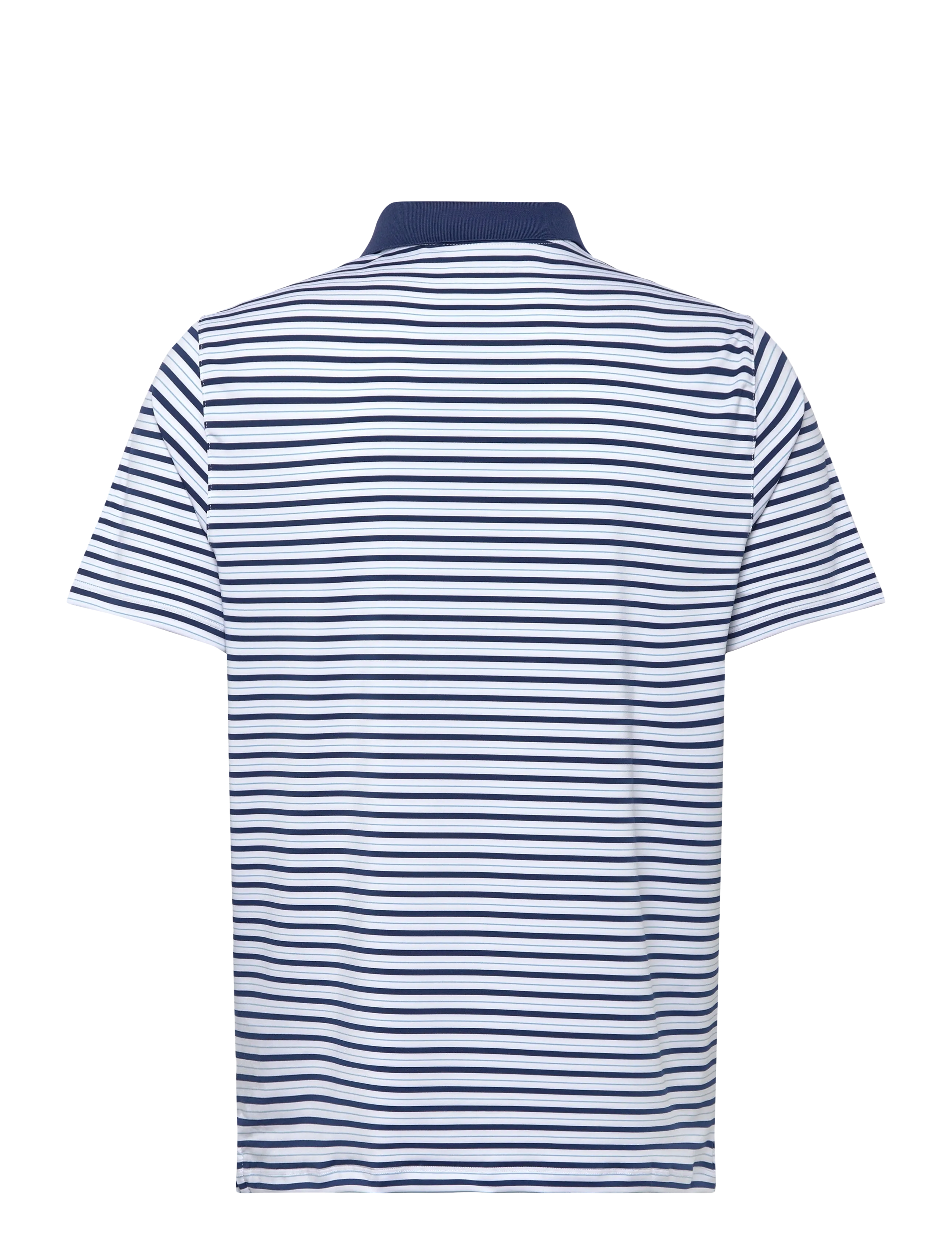 Lyle & Scott Sport - Golf Striped Polo - alussärgid ja t-särgid - y190 white / aquamarine - 1