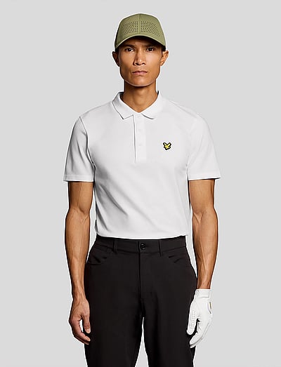 Lyle & Scott Sport Golf Core Polo - Polos - 626 WHITE / white