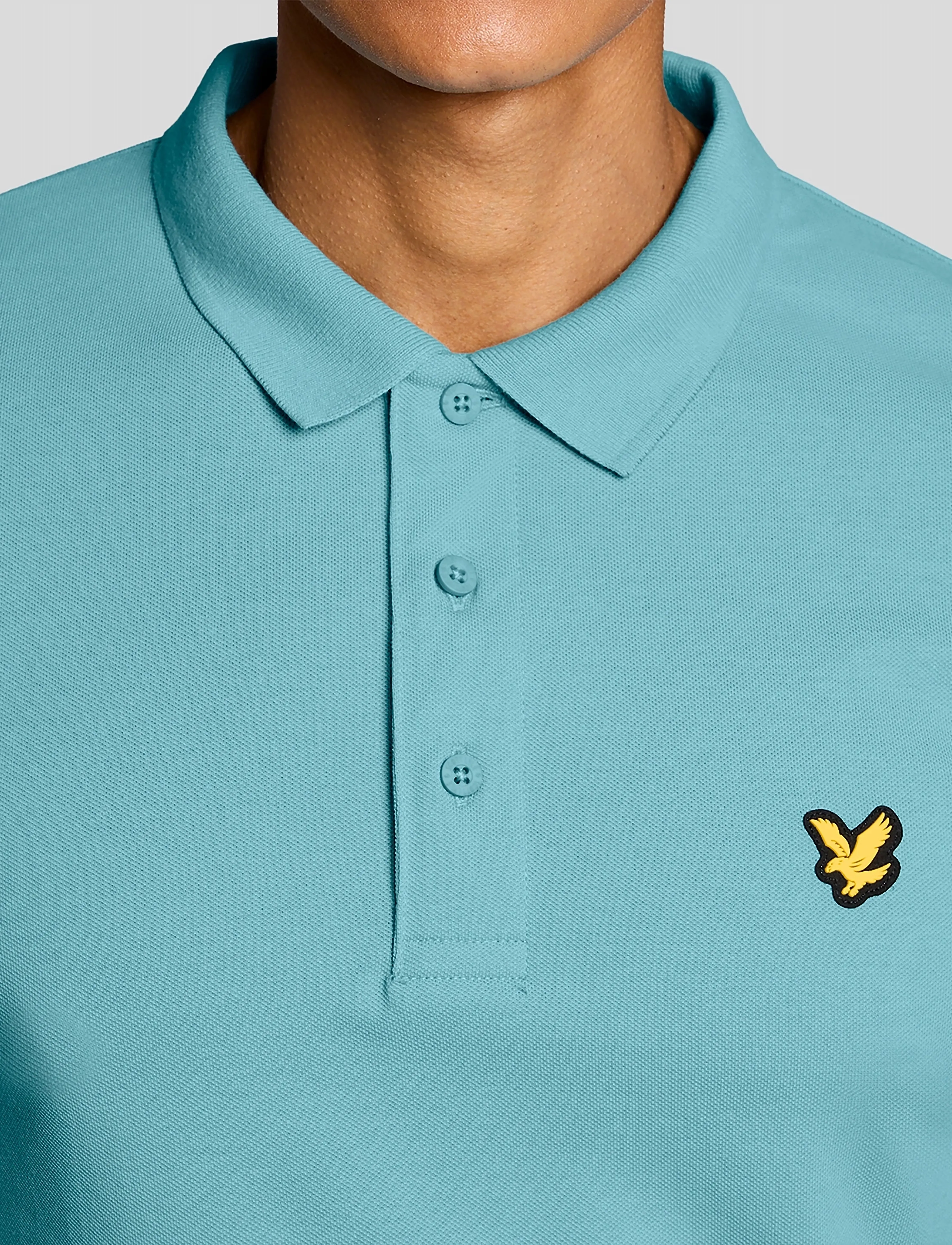Lyle & Scott Sport - Golf Core Polo - polos - 661 aquamarine blue - 4