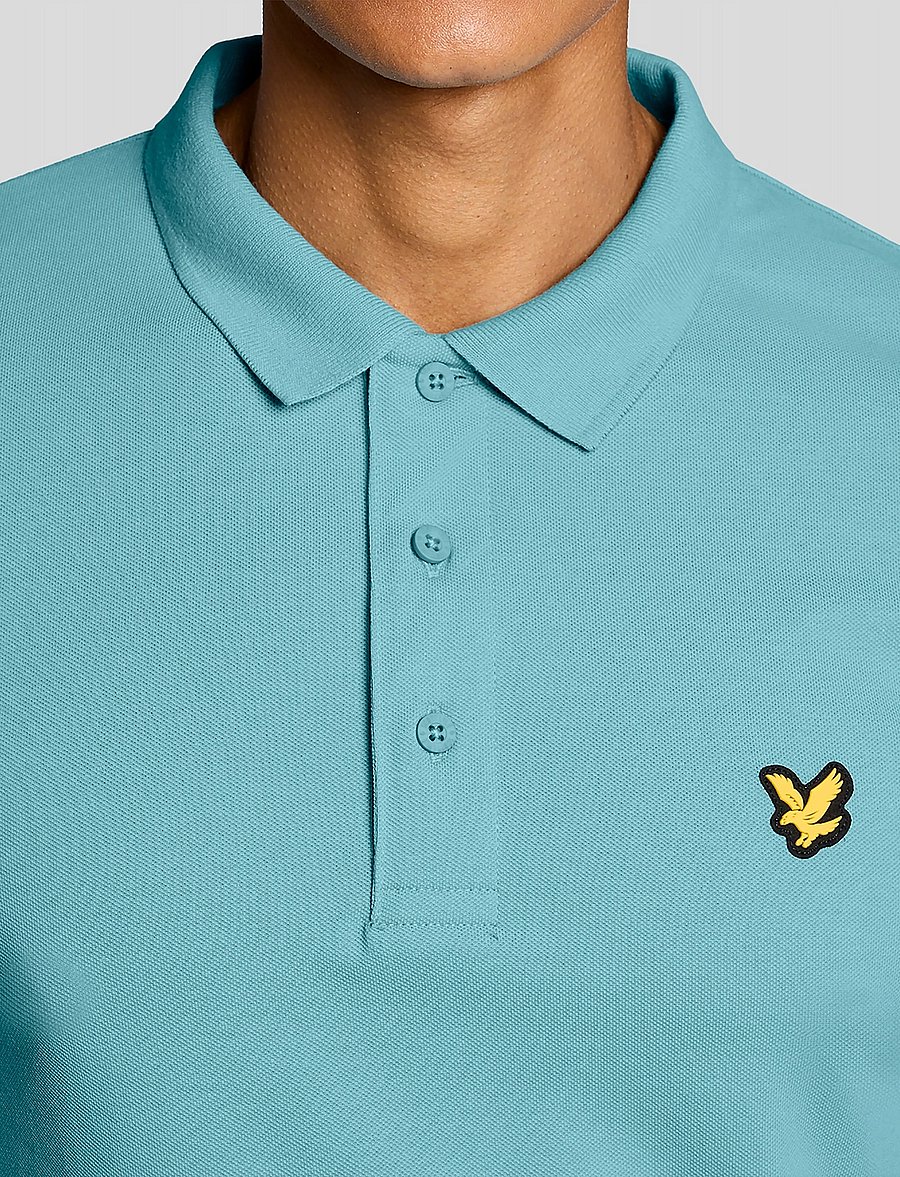 Lyle & Scott Sport - Golf Core Polo - alussärgid ja t-särgid - 661 aquamarine blue - 4