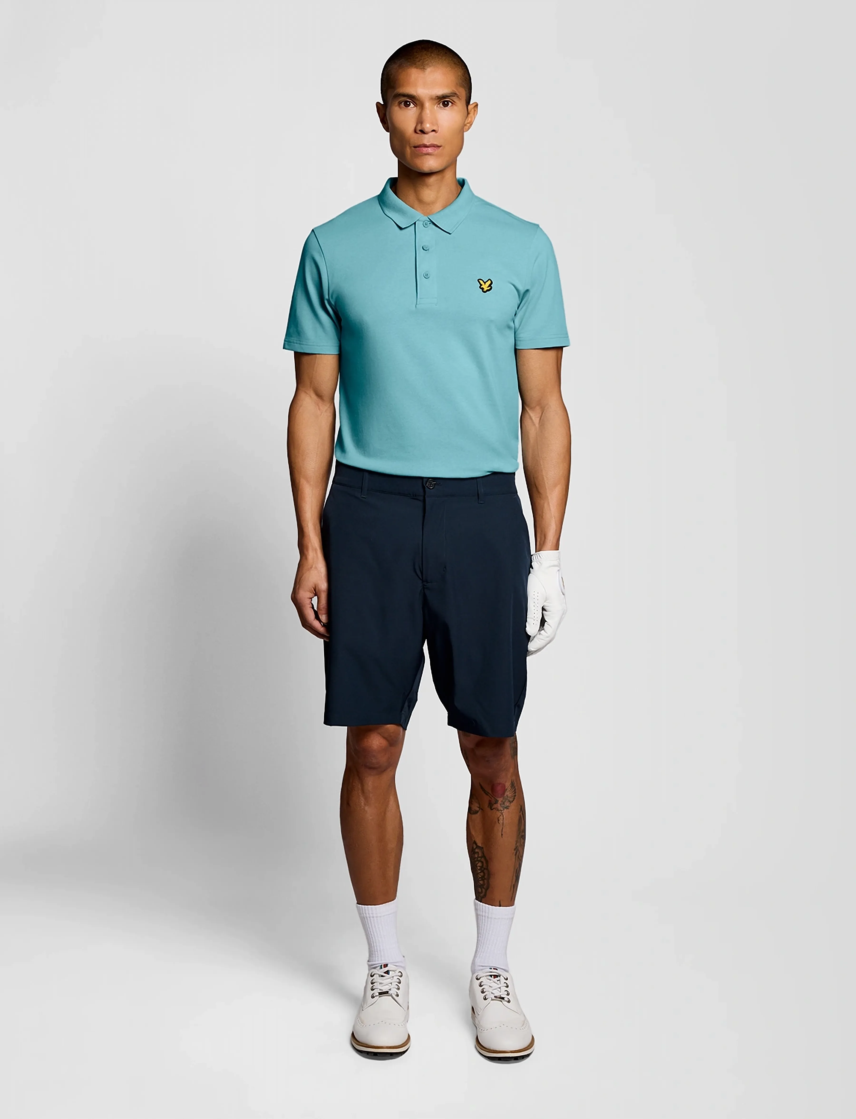 Lyle & Scott Sport - Golf Core Polo - polos - 661 aquamarine blue - 5