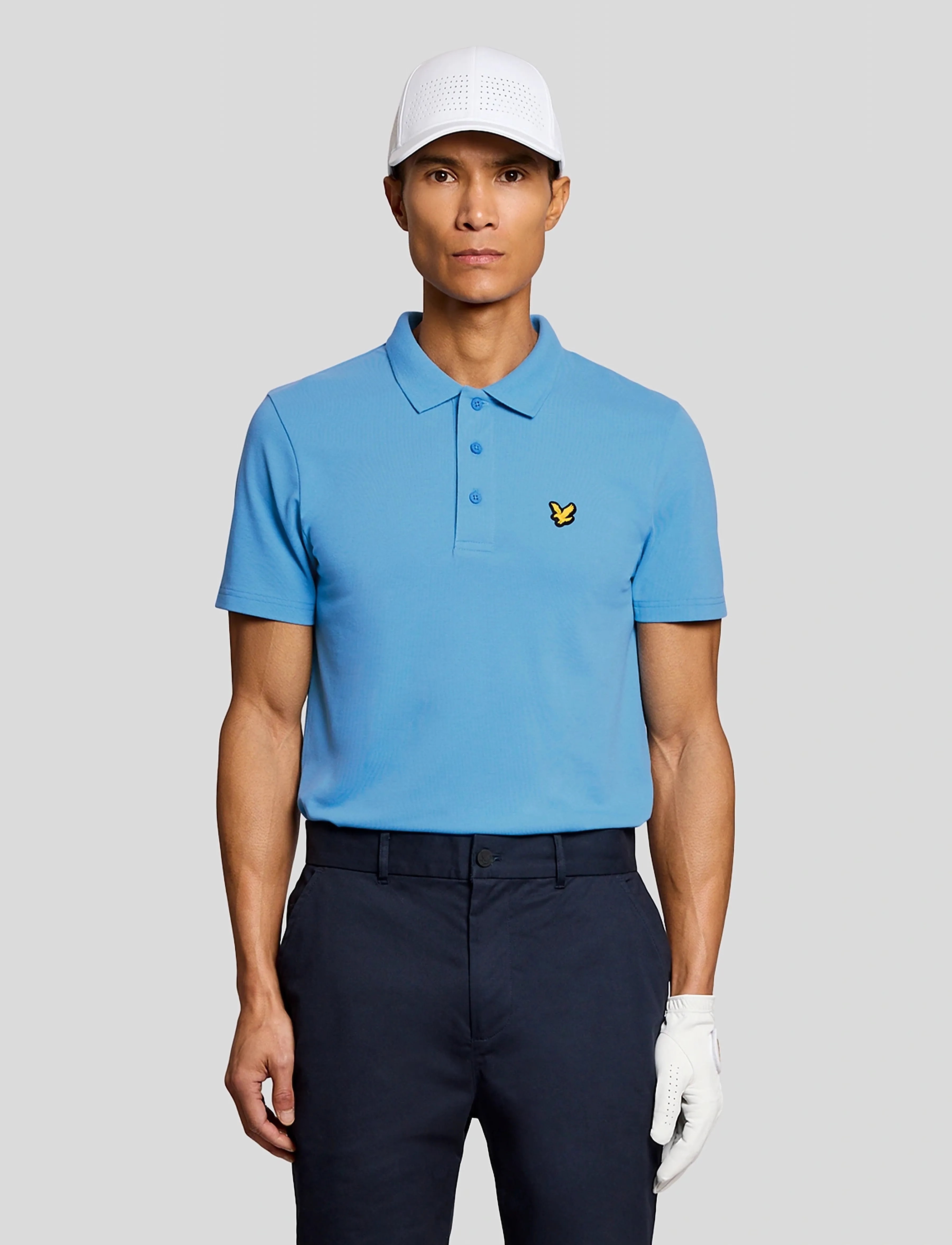 Lyle & Scott Sport Golf Core Polo - Lyle & Scott Sport - U83 NITROGEN / blue
