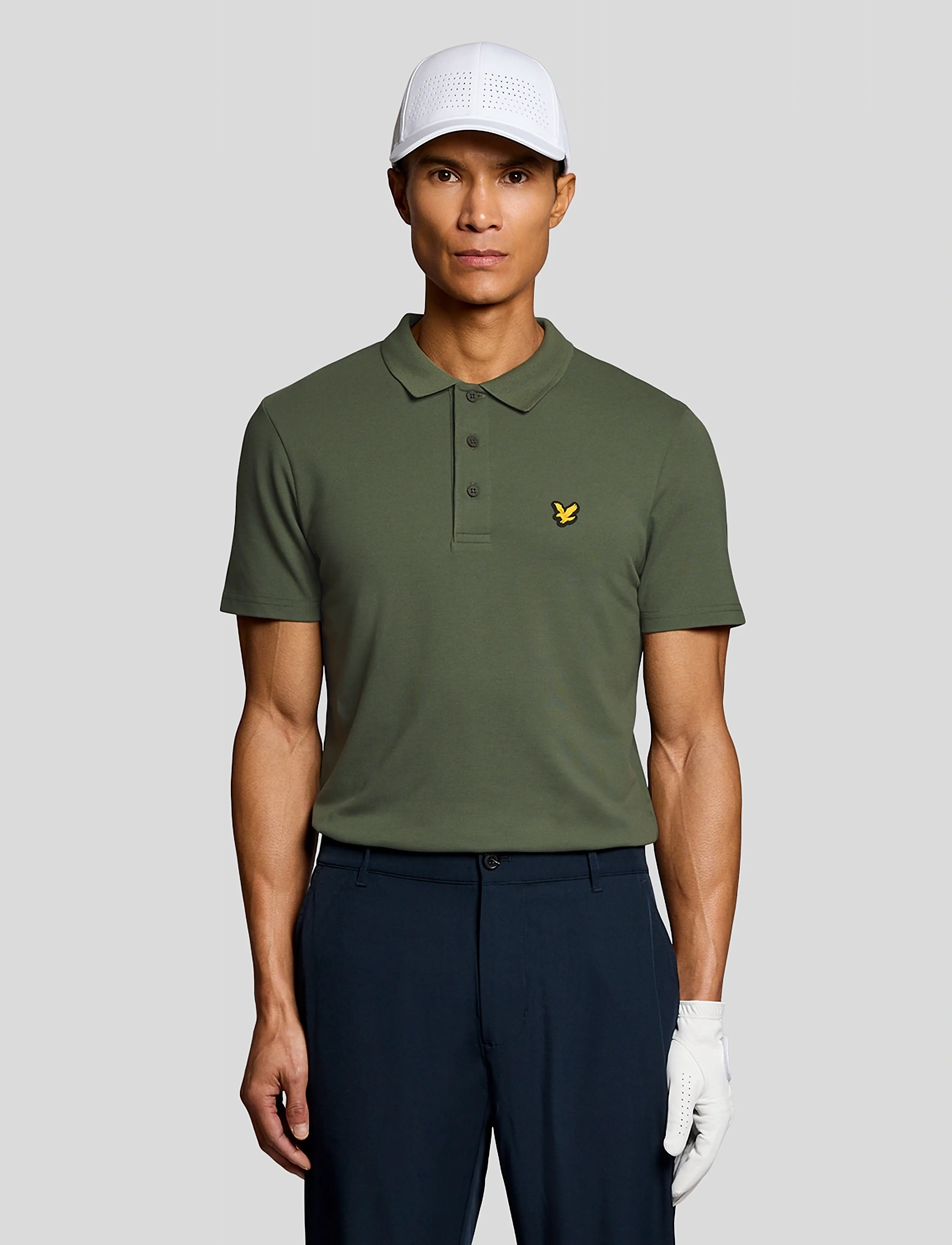 Lyle & Scott Sport Golf Core Polo - Lyle & Scott Sport - X65 CACTUS GREEN / khaki/green