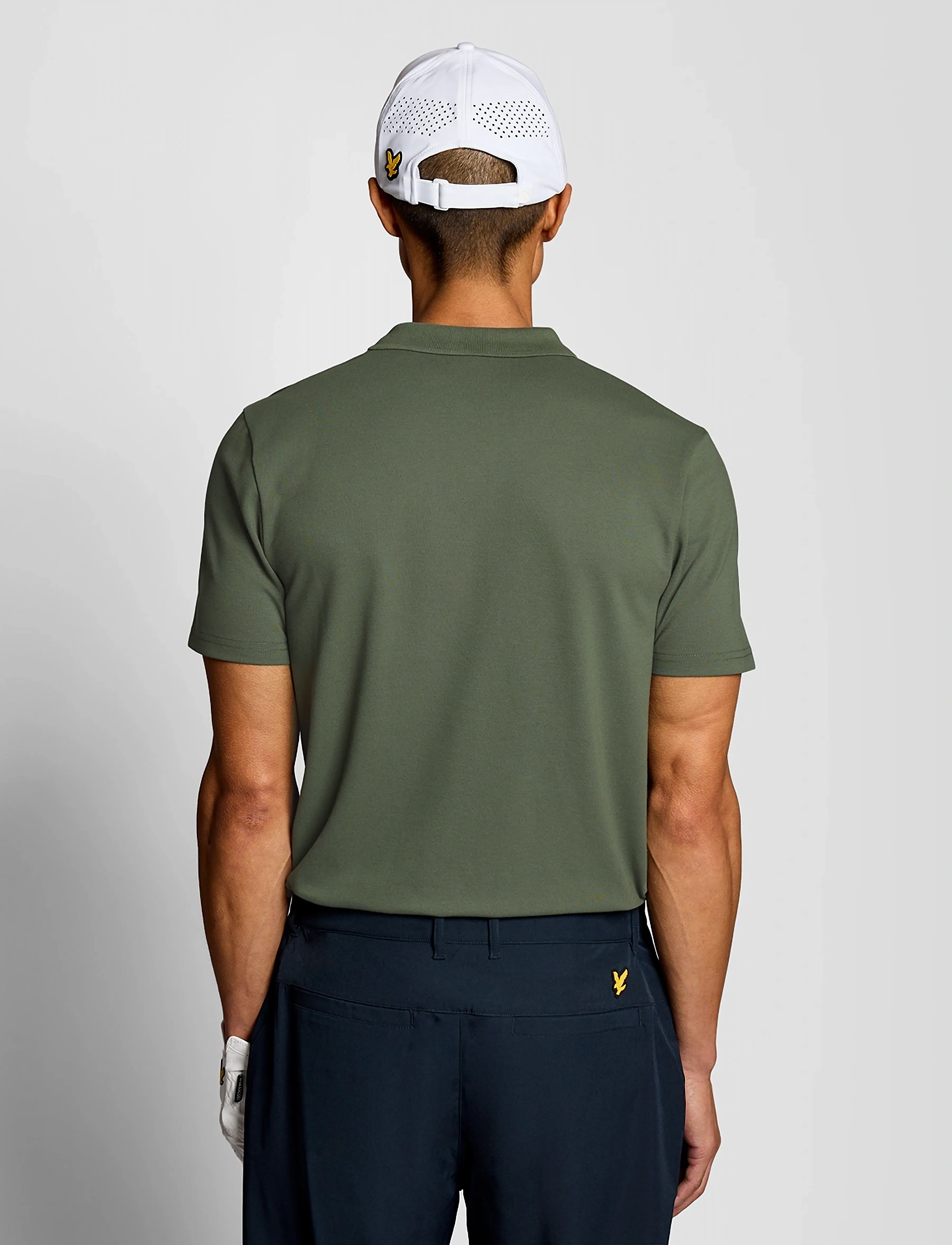 Lyle & Scott Sport - Golf Core Polo - polos - x65 cactus green - 3