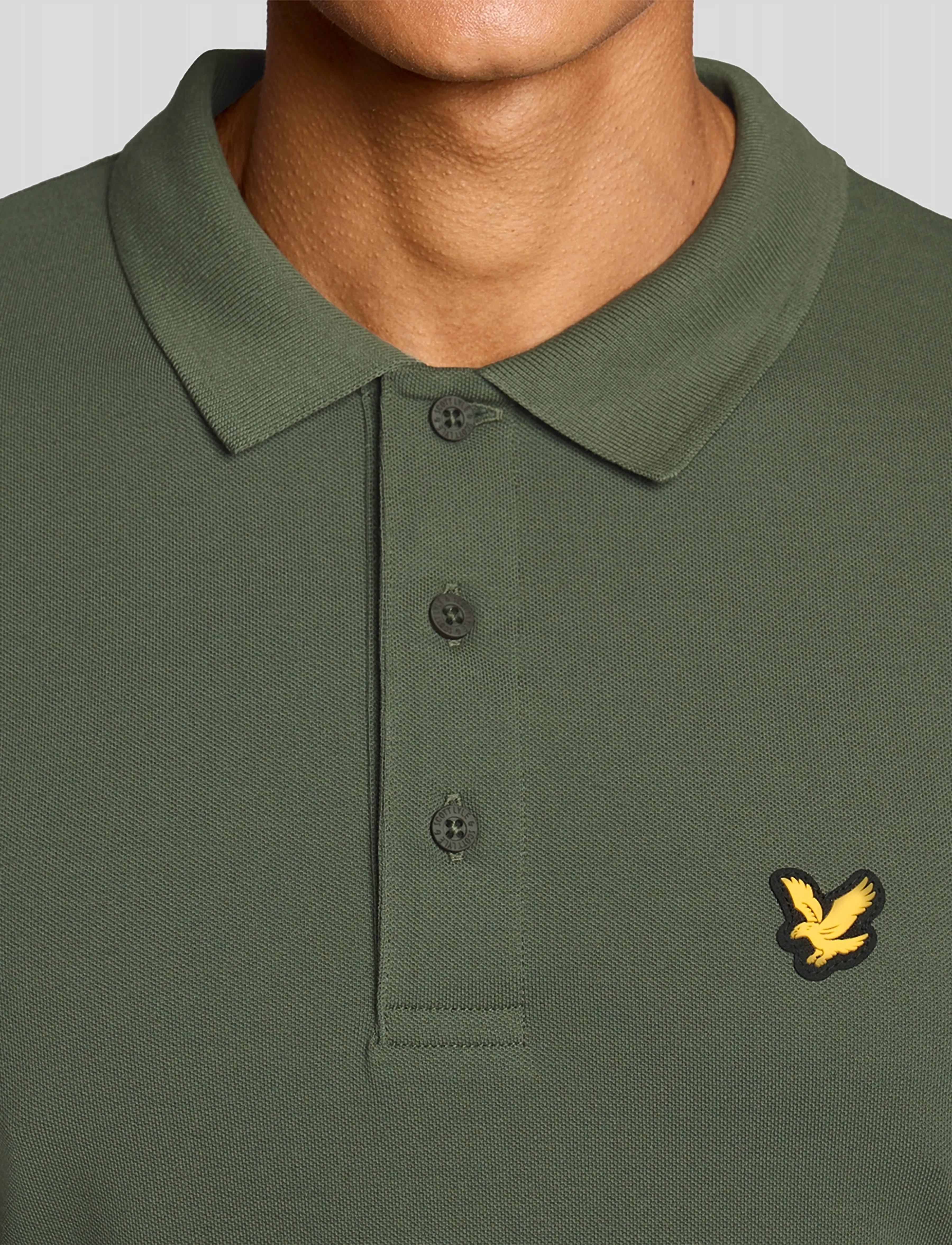 Lyle & Scott Sport - Golf Core Polo - polos - x65 cactus green - 4