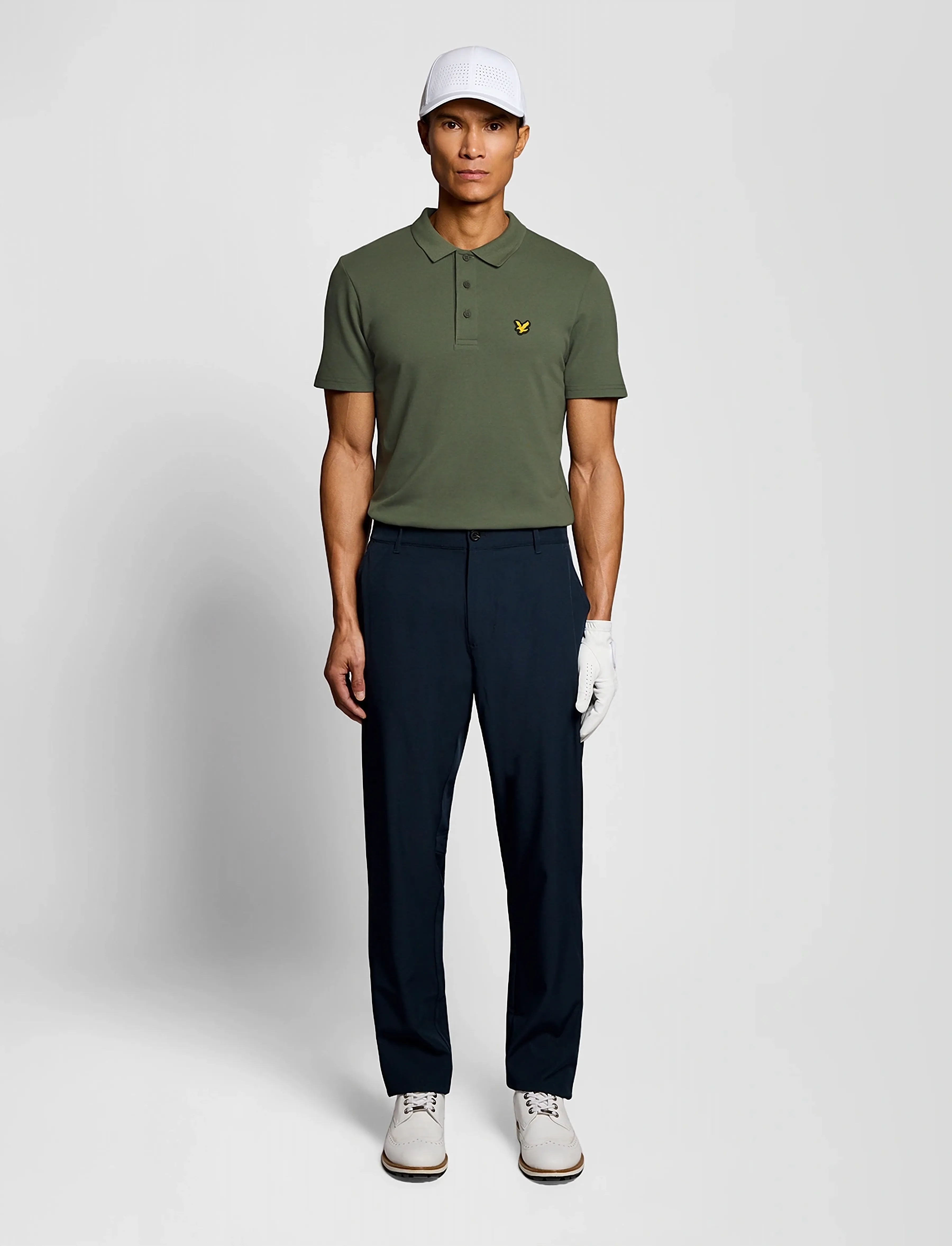 Lyle & Scott Sport - Golf Core Polo - polos - x65 cactus green - 5
