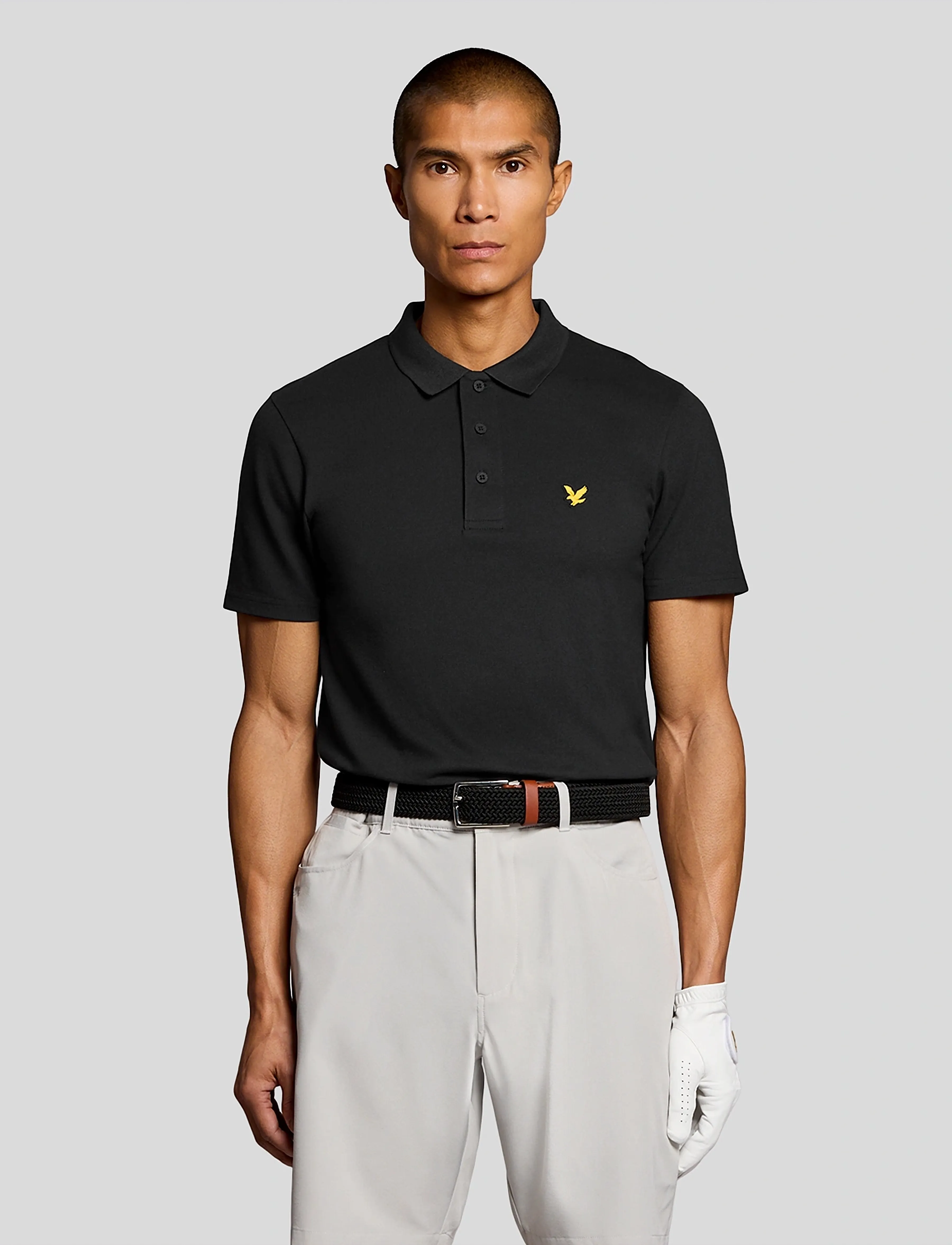 Lyle & Scott Sport Golf Core Polo - Lyle & Scott Golf - Z865 JET BLACK / black