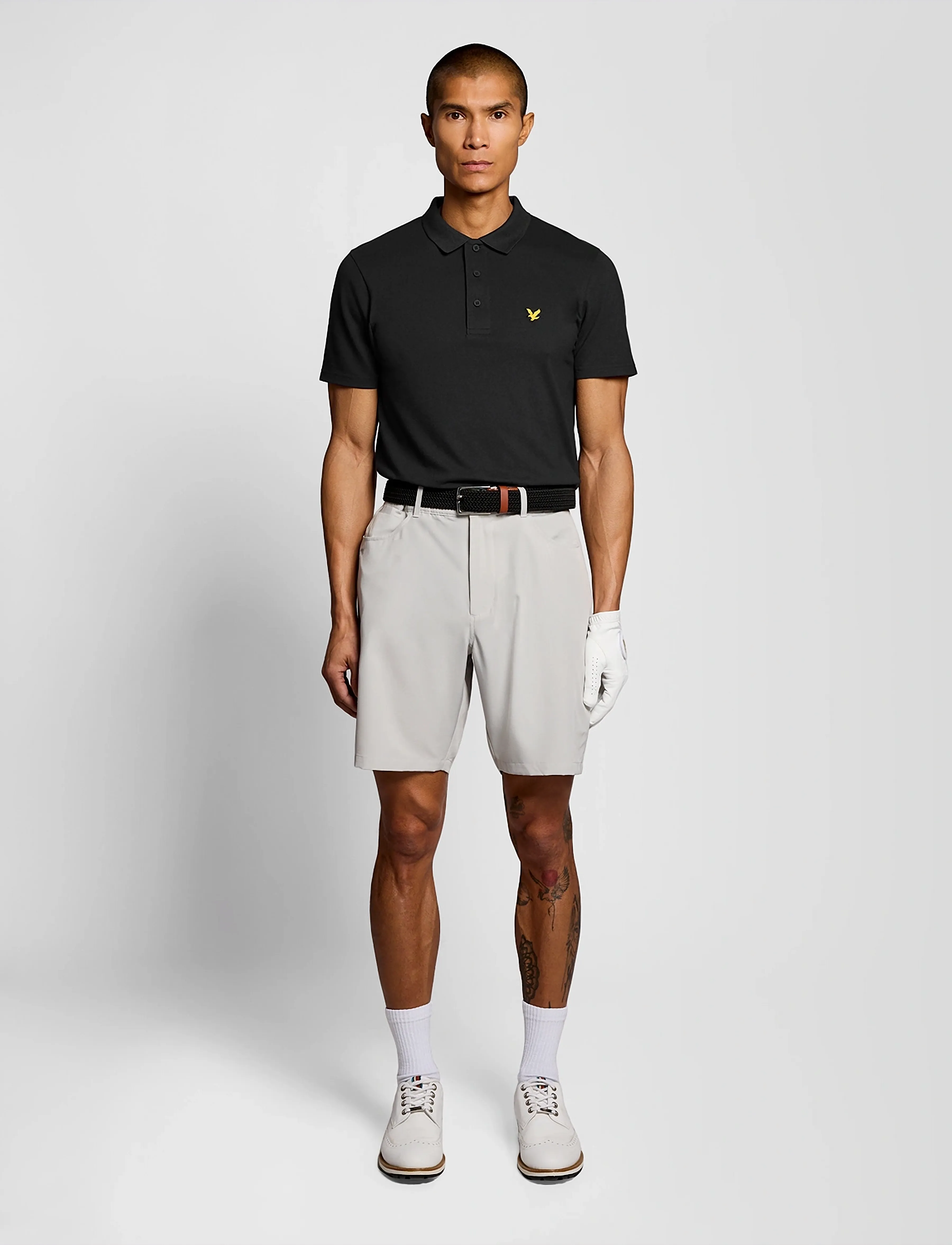 Lyle & Scott Sport - Golf Core Polo - toppe & t-shirts - z865 jet black - 4