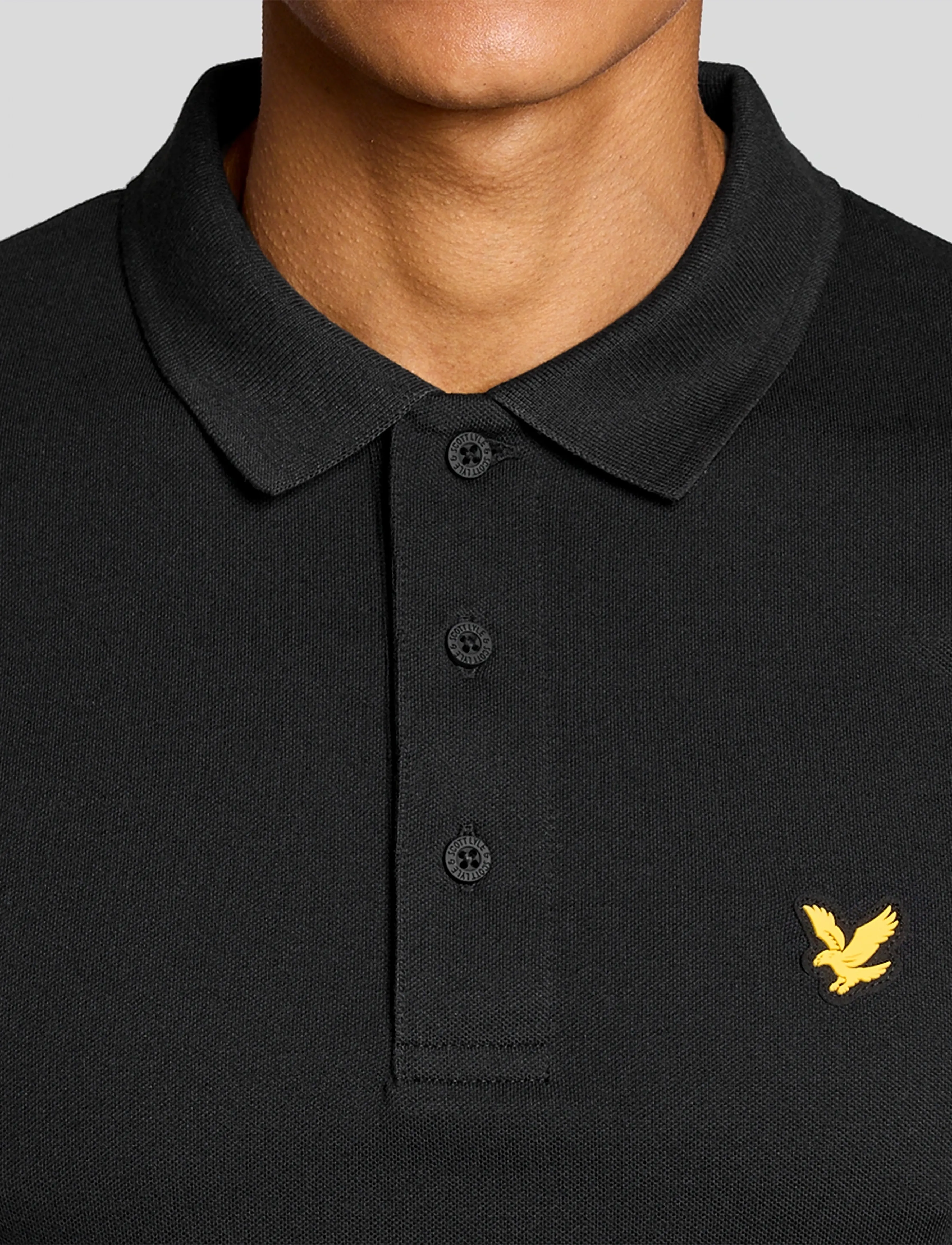 Lyle & Scott Sport - Golf Core Polo - toppe & t-shirts - z865 jet black - 5