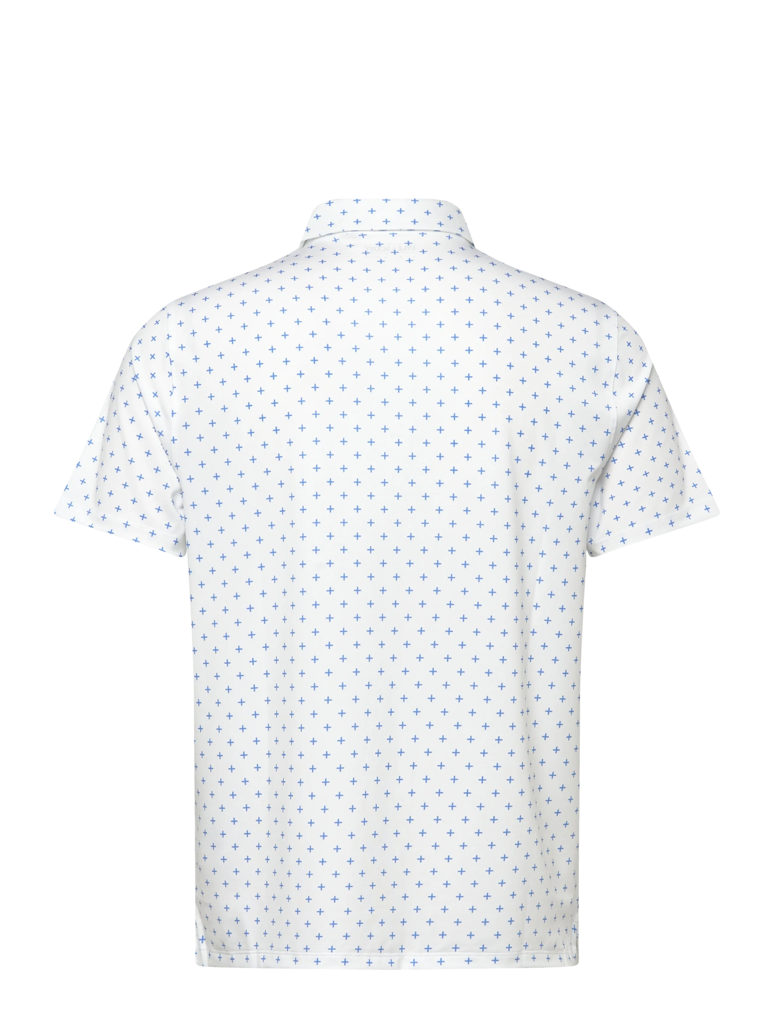 Lyle & Scott Sport - Golf Cross Print  Polo - toppe & t-shirts - 626 white - 2