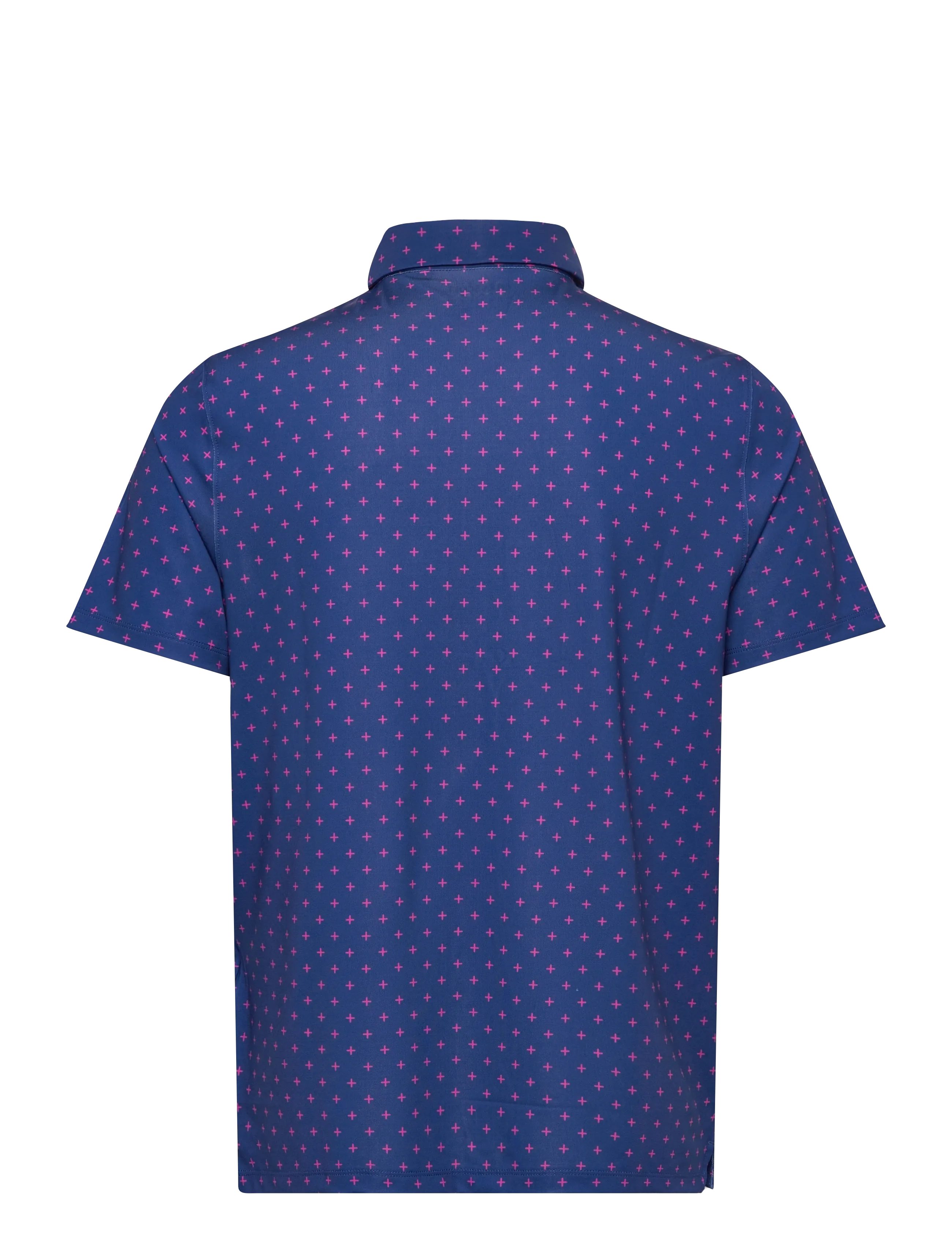 Lyle & Scott Sport - Golf Cross Print  Polo - toppe & t-shirts - x856 navy peony - 2