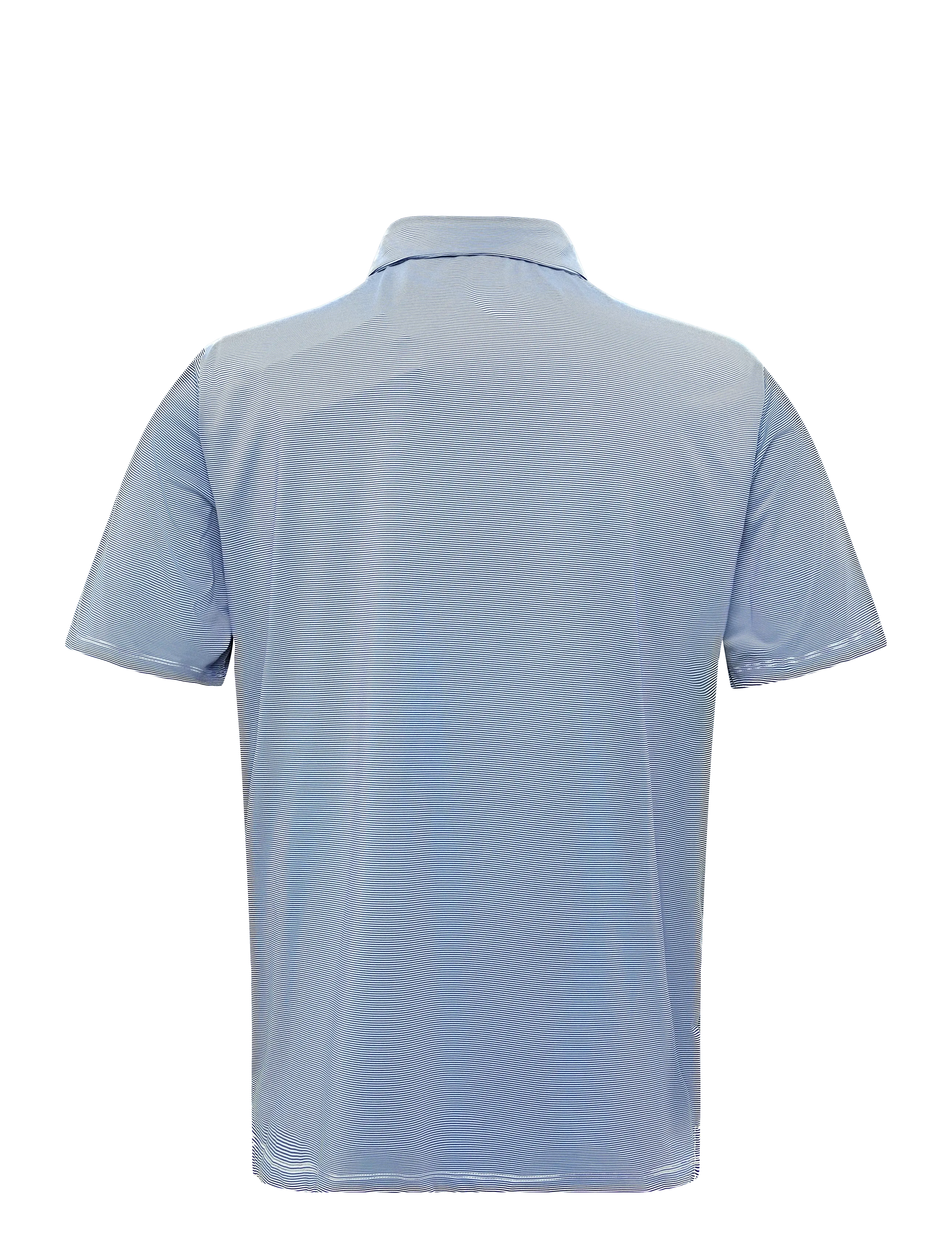 Lyle & Scott Sport - Golf Microstripe Polo - navy peony/ blue lagoon - 1