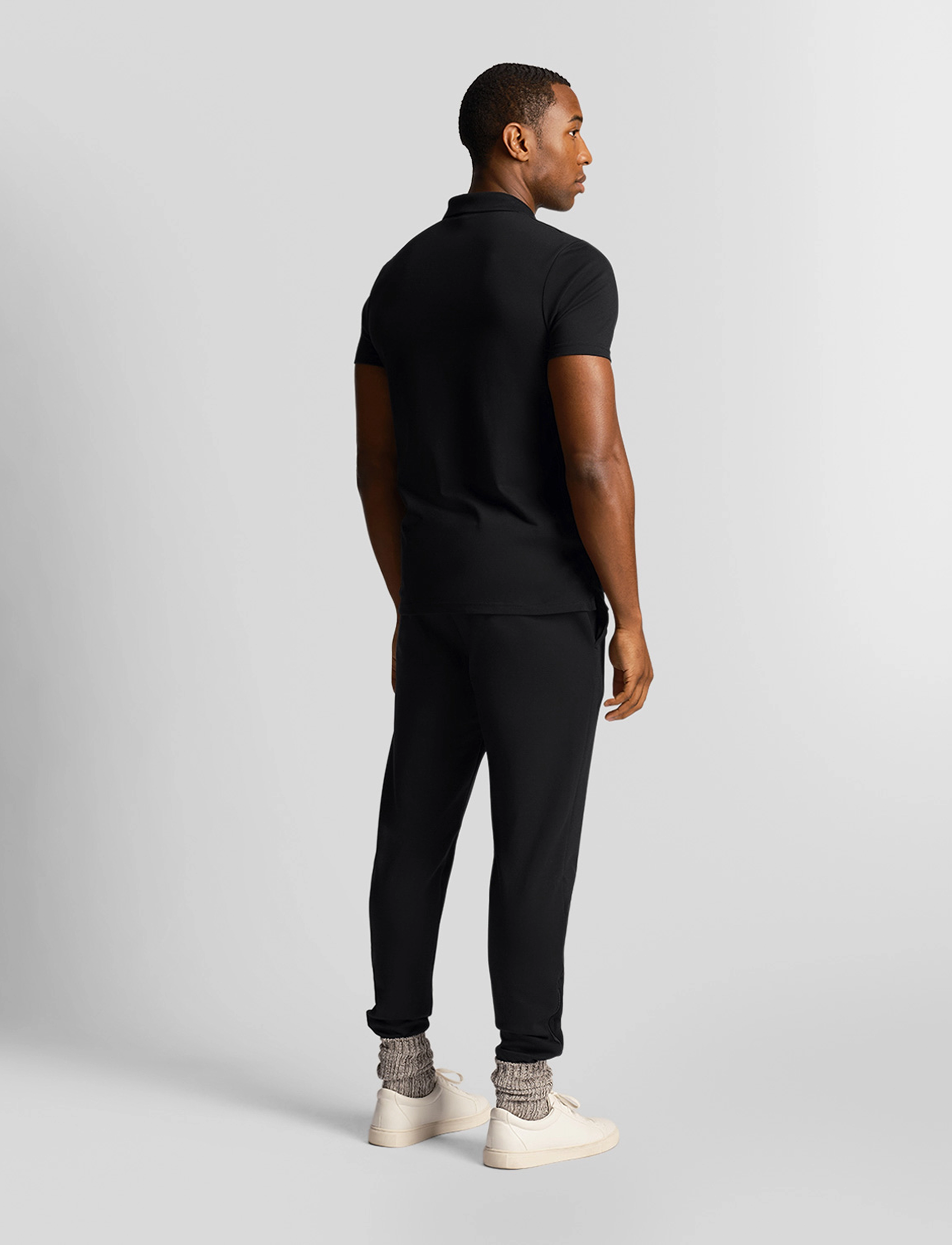 Lyle & Scott Sport - Fly Fleece Trackies - jet black - 4