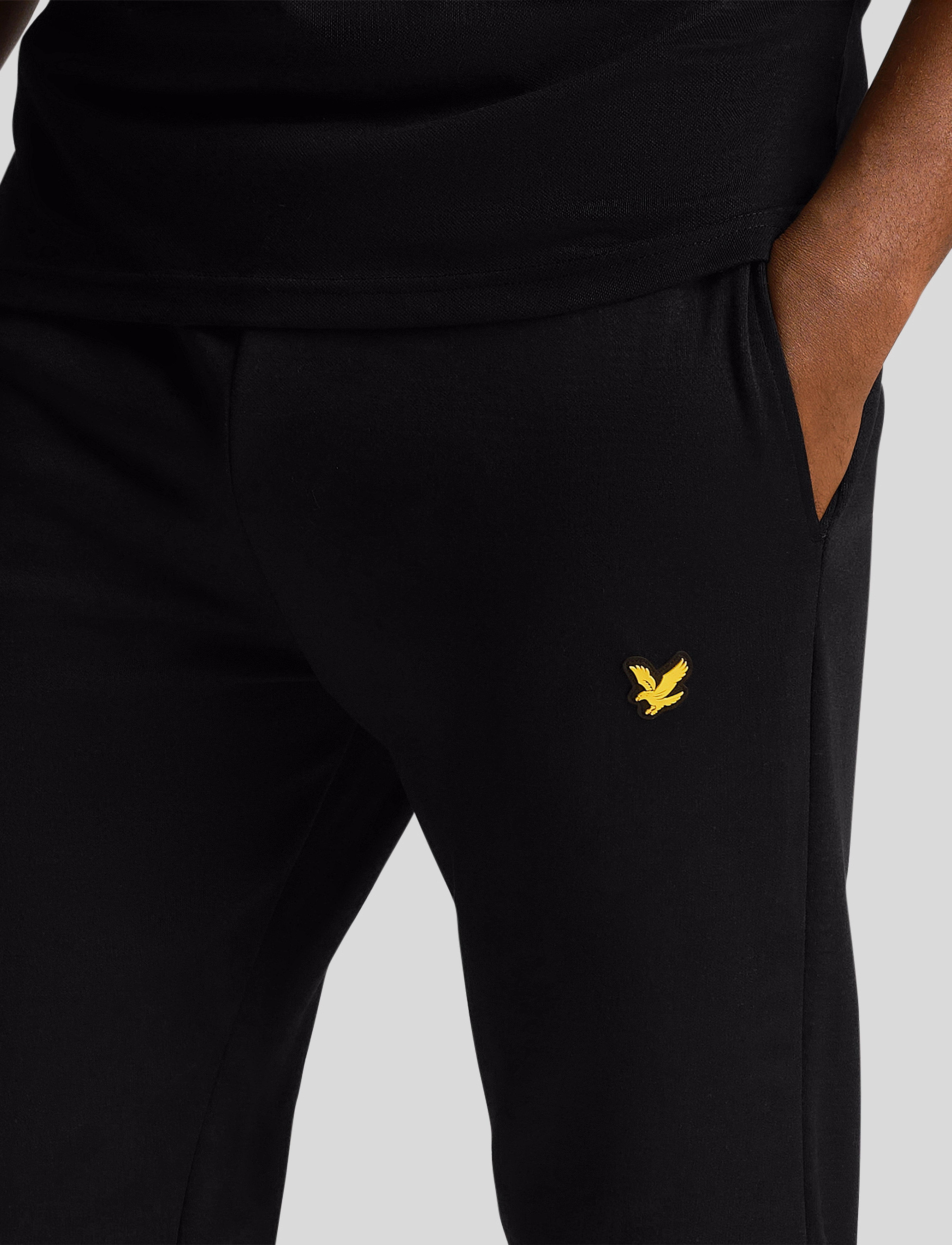 Lyle & Scott Sport - Fly Fleece Trackies - jet black - 5