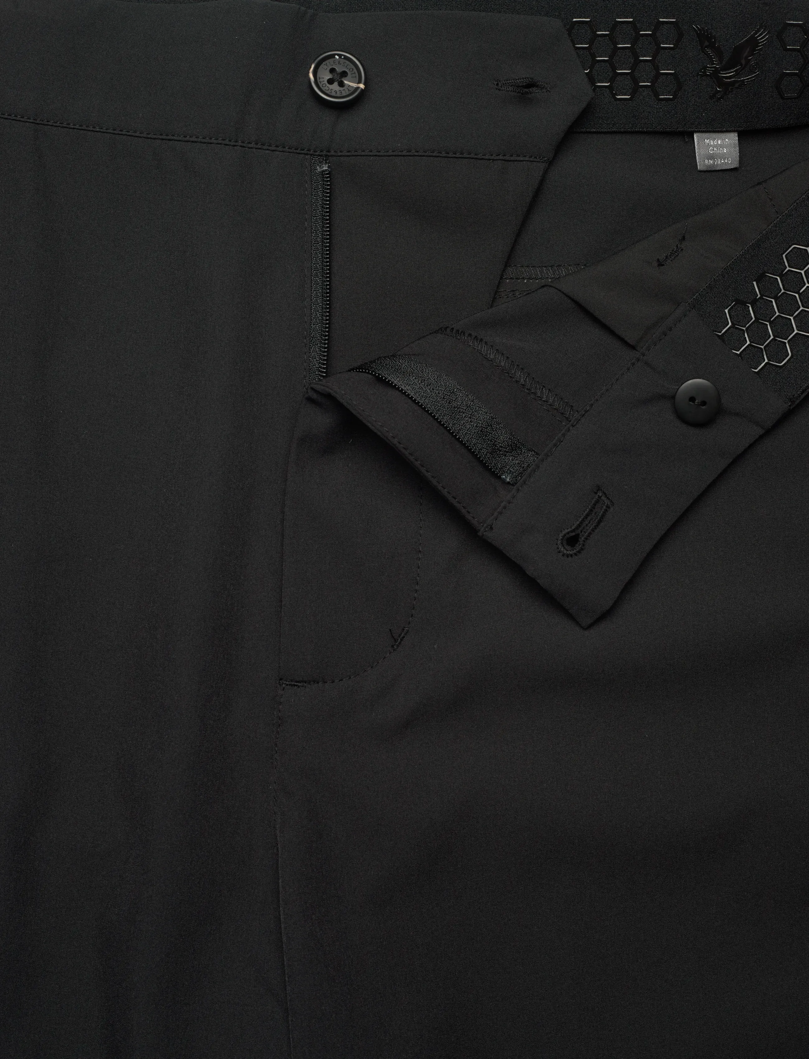 Lyle & Scott Sport - Golf Chino Trouser - golfipüksid - z865 jet black - 3