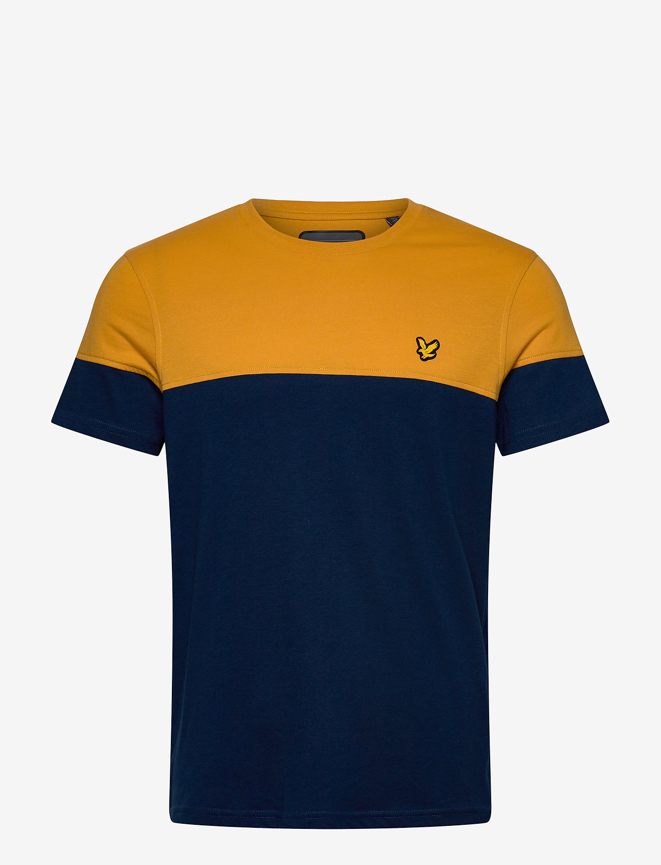 Lyle & Scott Sport - Chest Block T-Shirt - wood smoke - 0