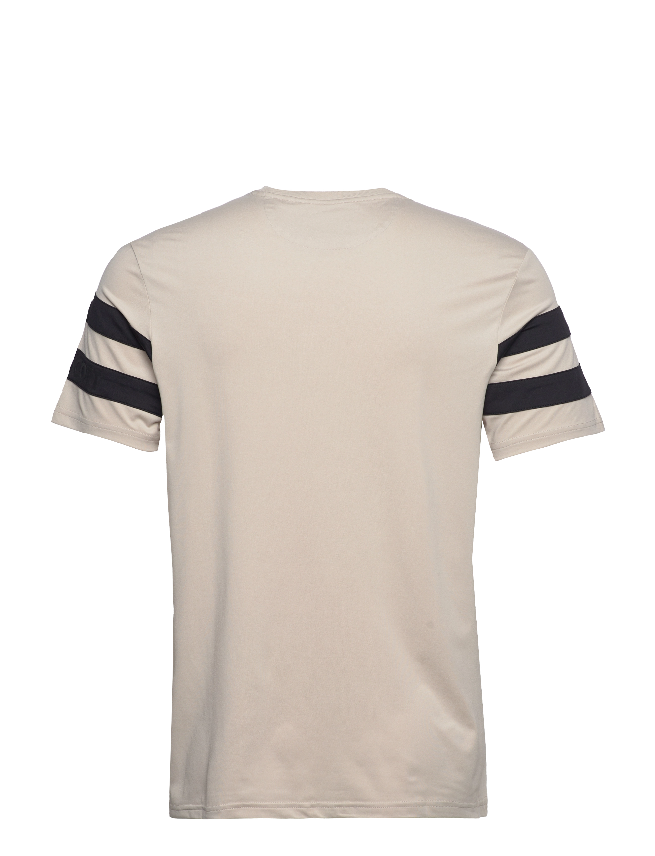 Lyle & Scott Sport - Sleeve Stripe Tee - warm dust marl - 1