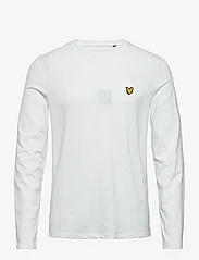 Lyle & Scott Sport - Long Sleeve Martin Top - langarmshirts - white - 0