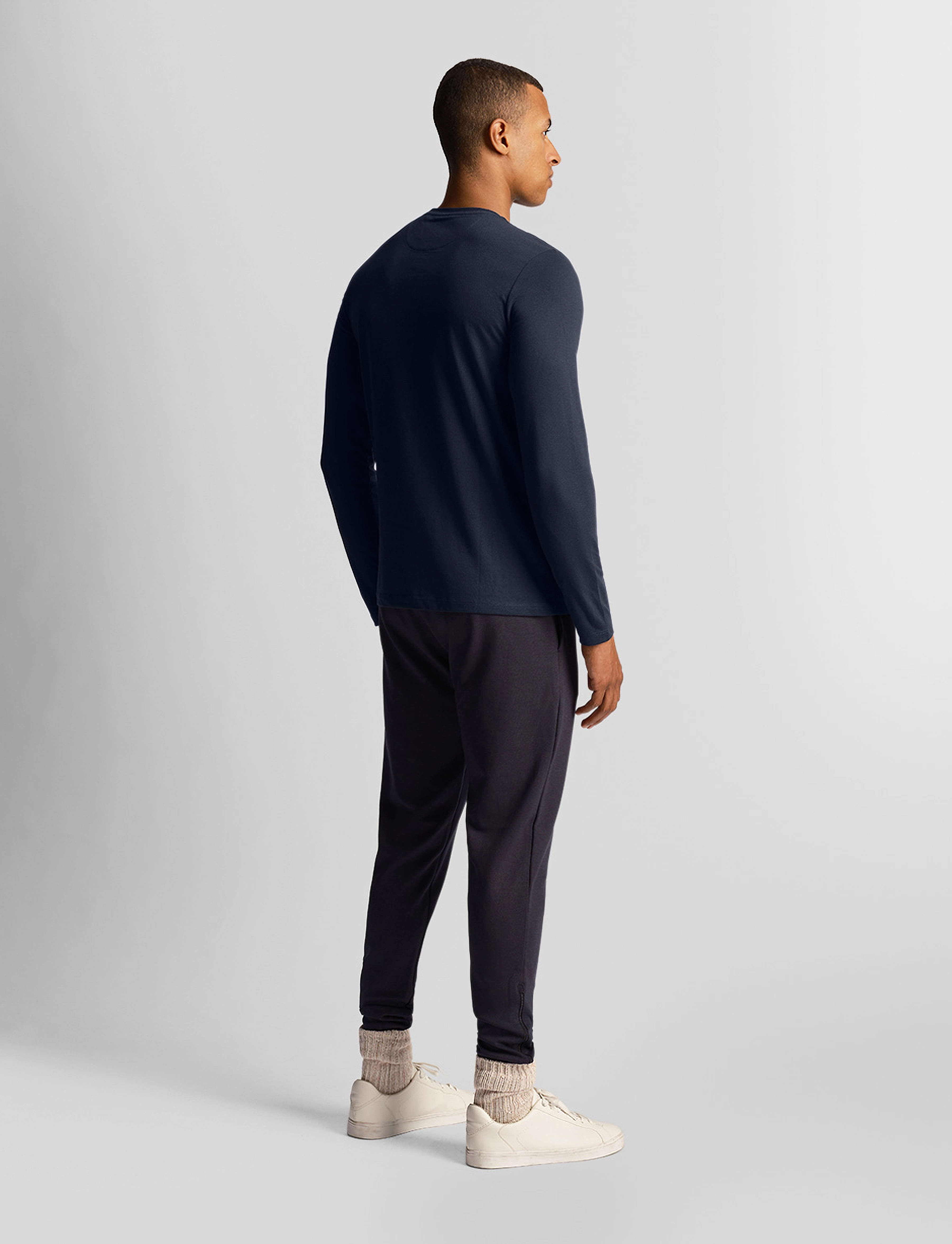 Lyle & Scott Sport - Long Sleeve Martin Top - z271 dark navy - 4