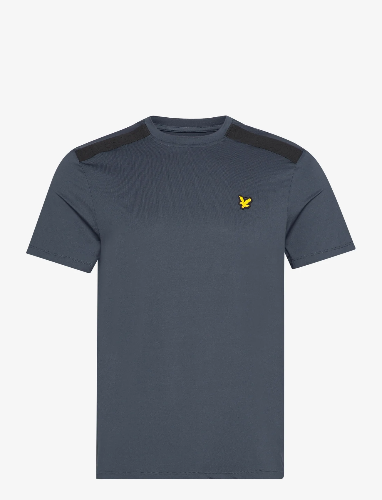Lyle & Scott Sport - Shoulder Branded Tee - t-shirts - z118 light navy - 0