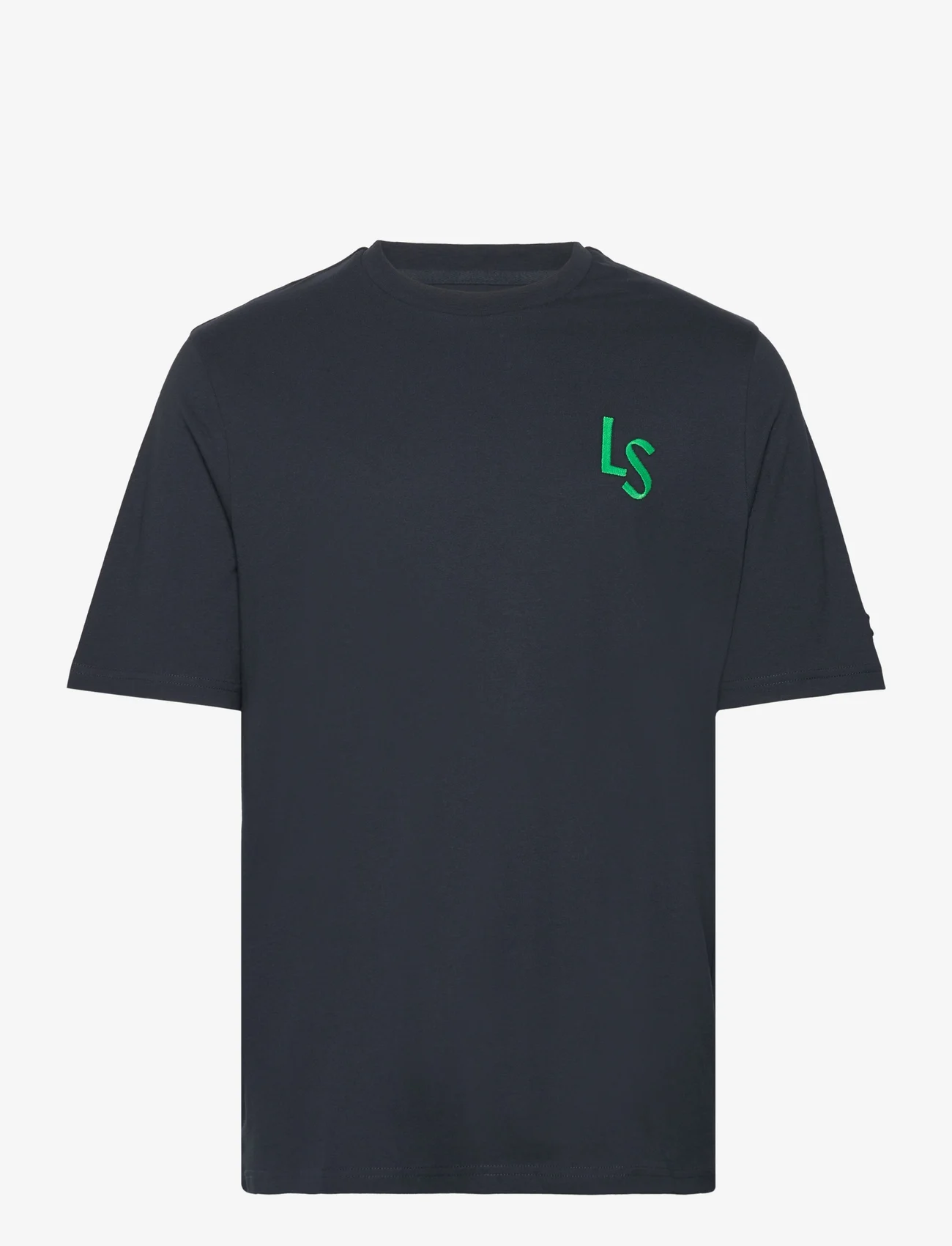 Lyle & Scott Sport - LS Logo T-Shirt - laveste priser - z271 dark navy - 0