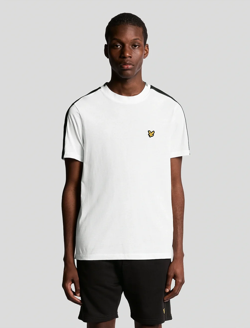 Lyle & Scott Sport - Tape T-Shirt - tops & t-shirts - 626 white - 0