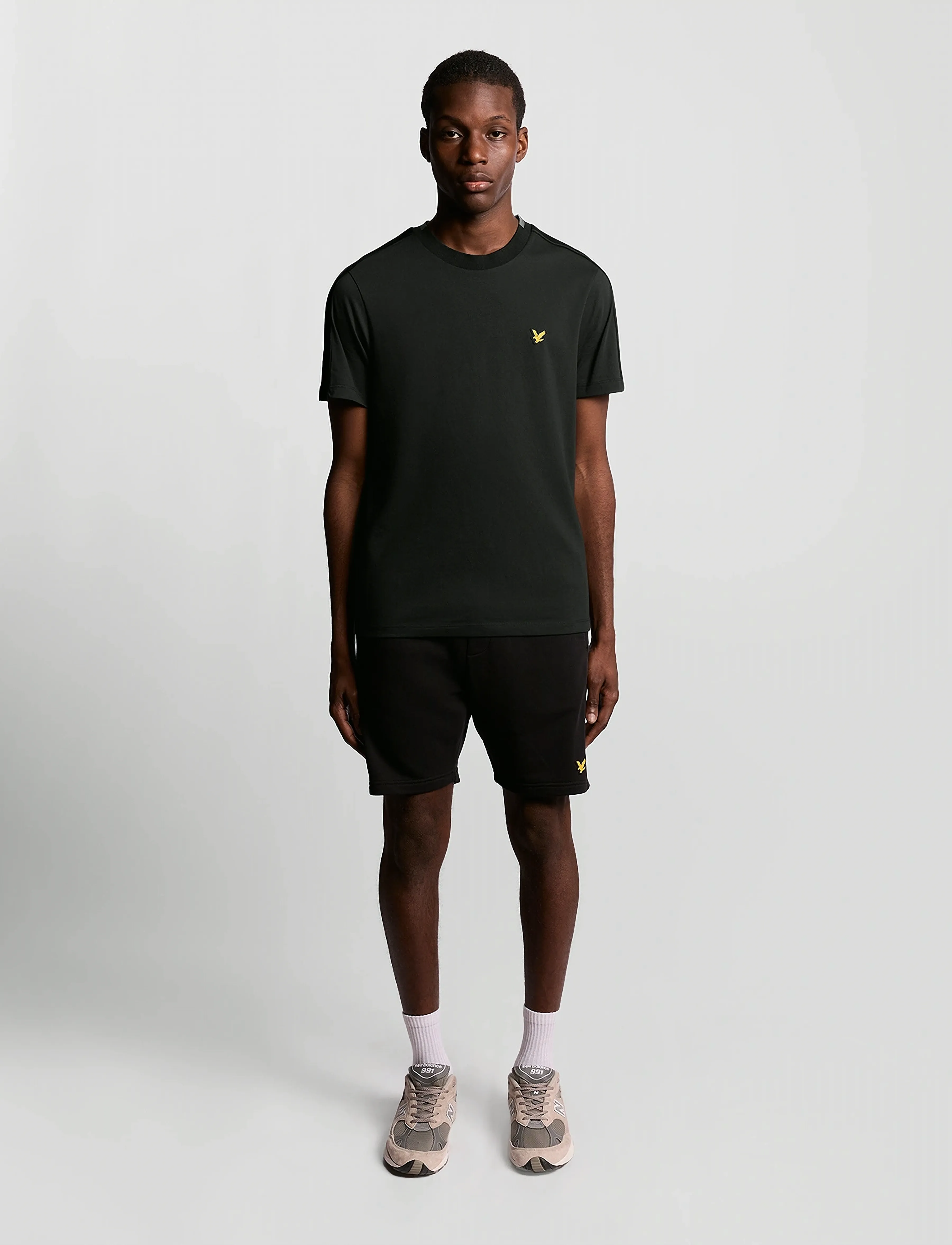 Lyle & Scott Sport - Tape T-Shirt - z865 jet black - 4