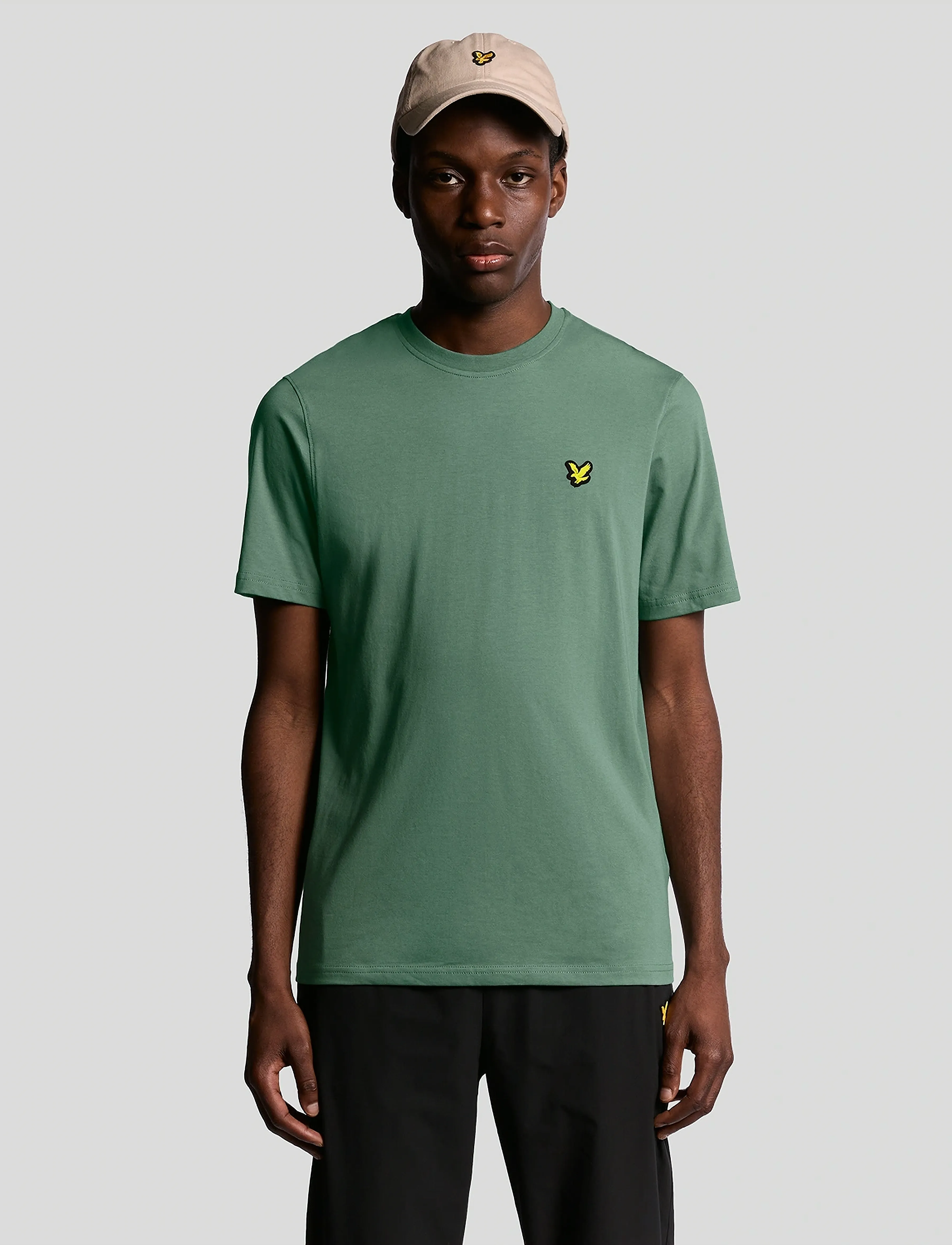 Lyle & Scott Sport Core T-Shirt - T-Shirts - X858 SILVER PINE / green