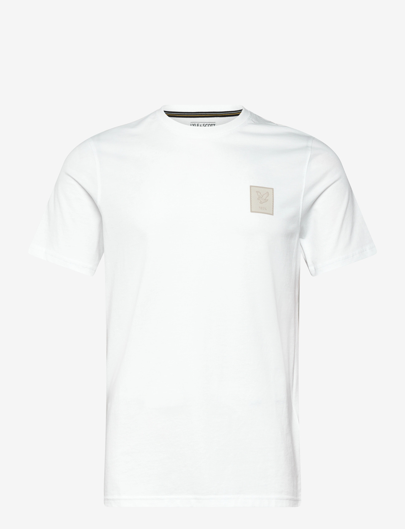 Lyle & Scott Sport - Rubberised Logo Graphic T-Shirt - kurzärmelig - 626 white - 0