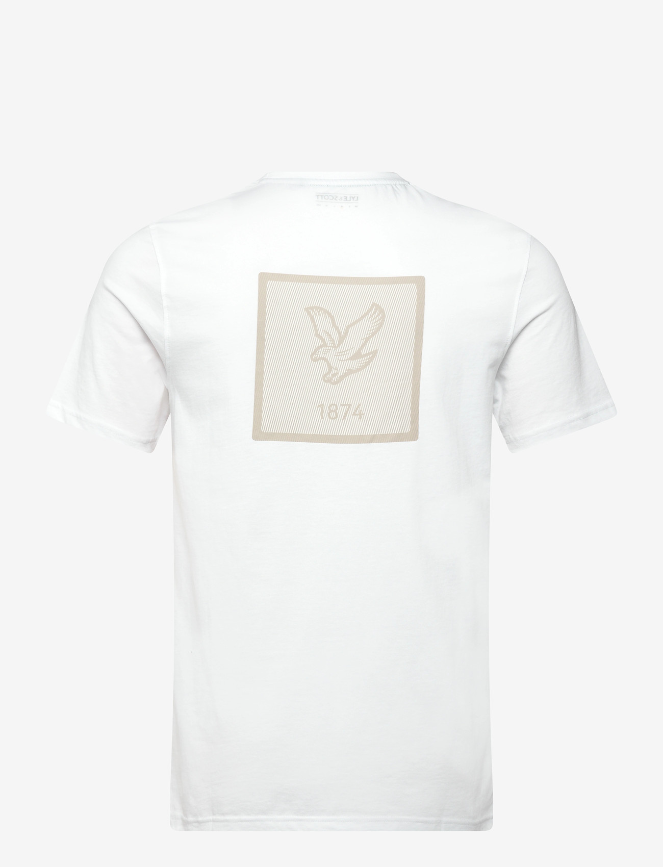 Lyle & Scott Sport - Rubberised Logo Graphic T-Shirt - kurzärmelig - 626 white - 1