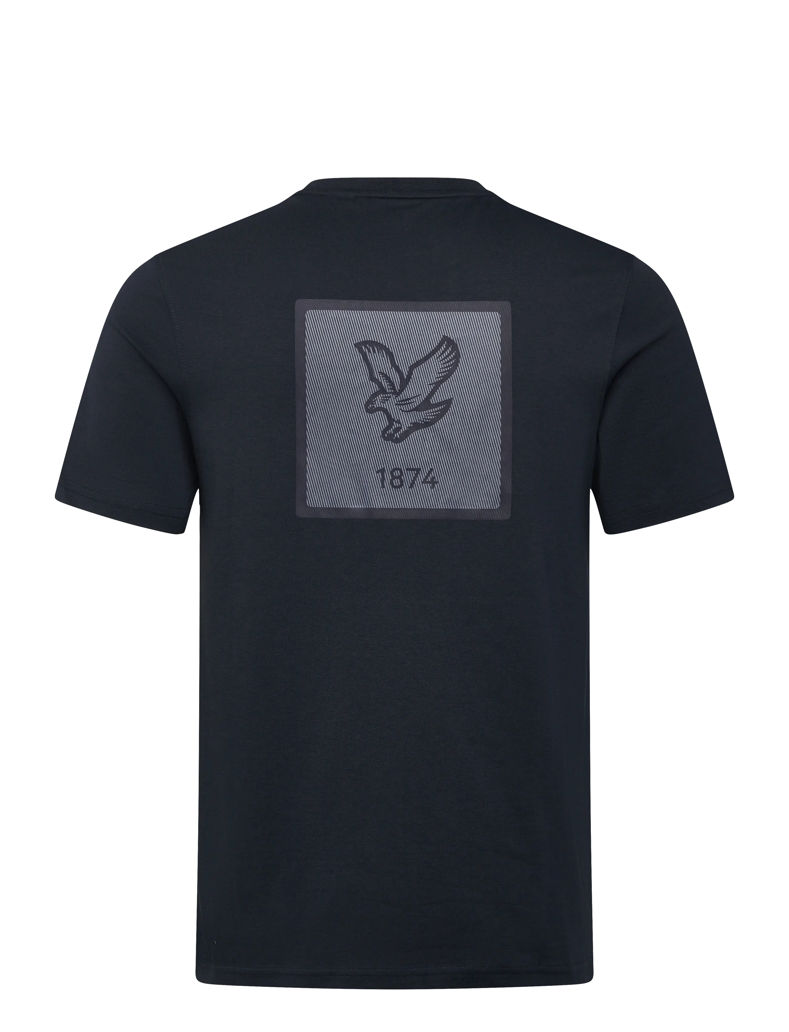 Lyle & Scott Sport - Rubberised Logo Graphic T-Shirt - z271 dark navy - 1